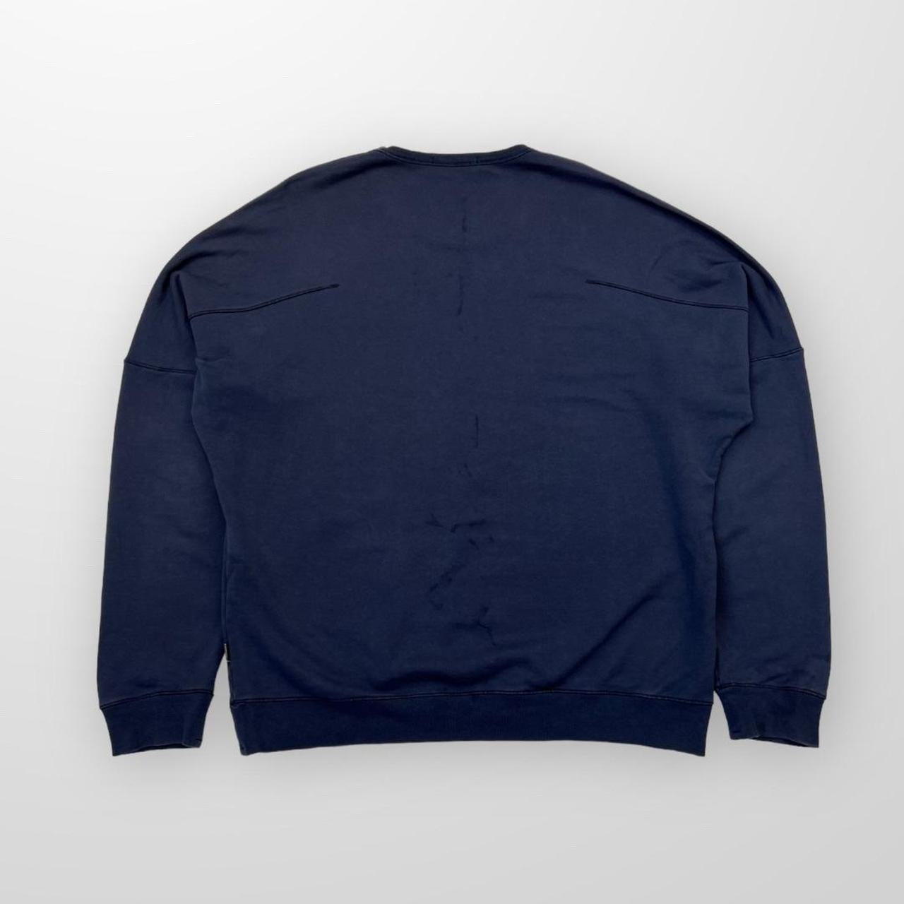 Stone Island Shadow Projects Crewneck Sweatshirt In Navy