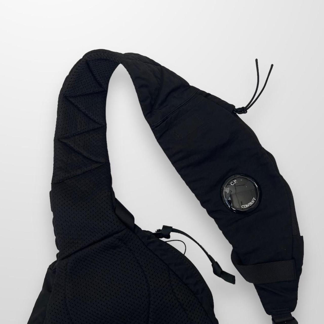 CP Company Nylon B Crossbody Backpack Lens Bag In Black