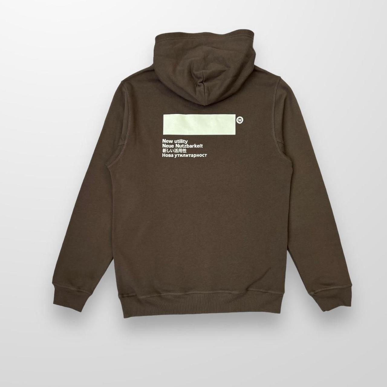 Affix AFFXWRKS Standardised Hooded Sweatshirt In Brown