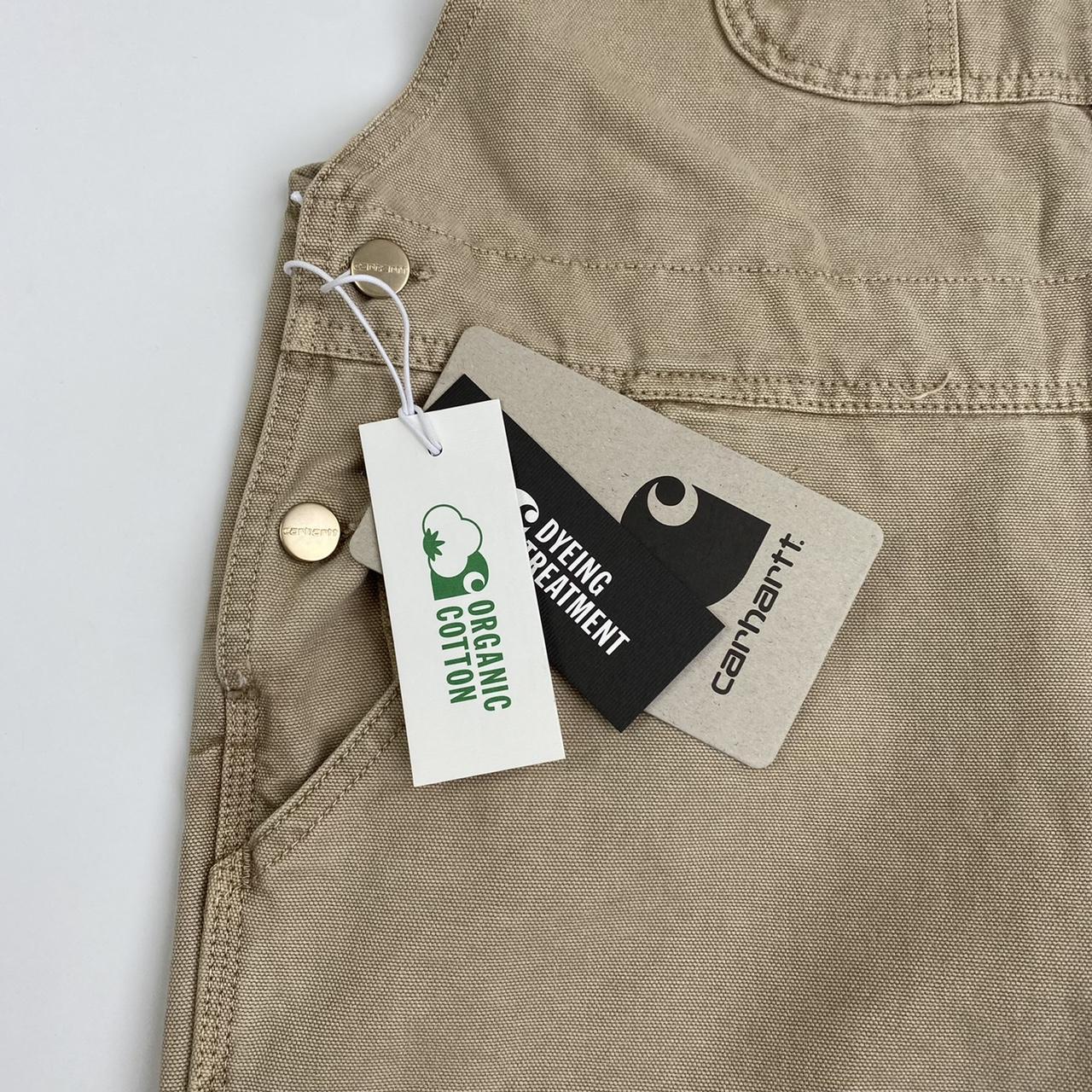 Carhartt WIP Bib Overall In Dusty H Brown
