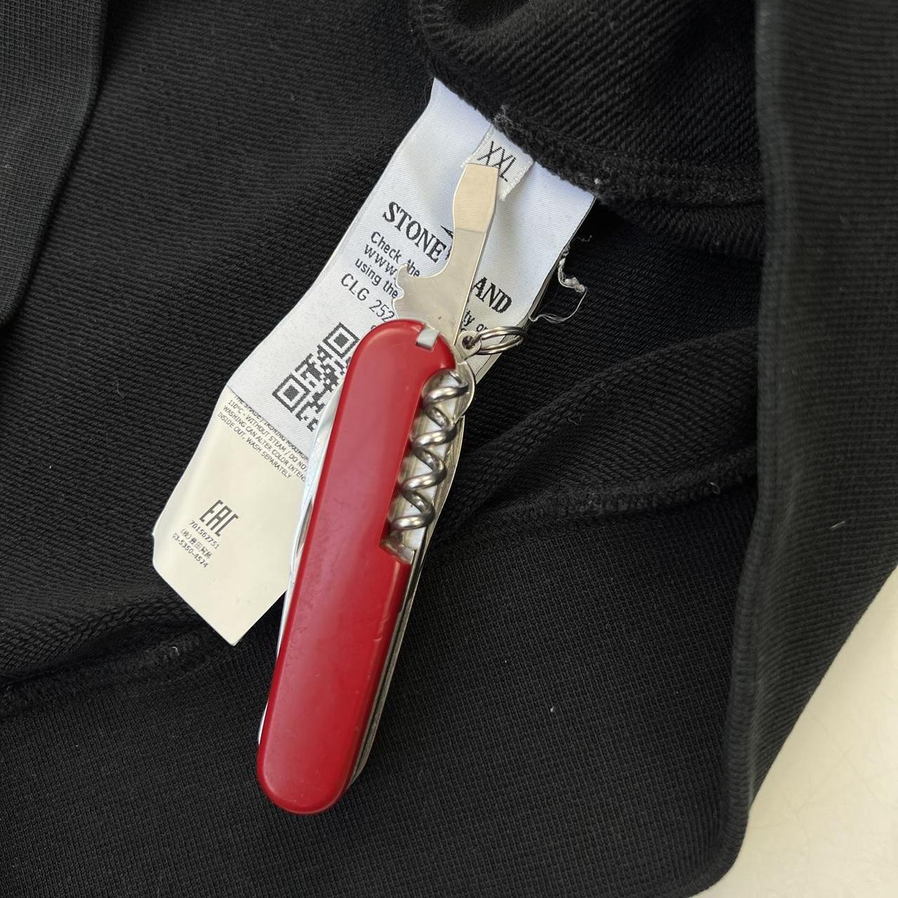 Stone Island Crewneck Sweatshirt In Black