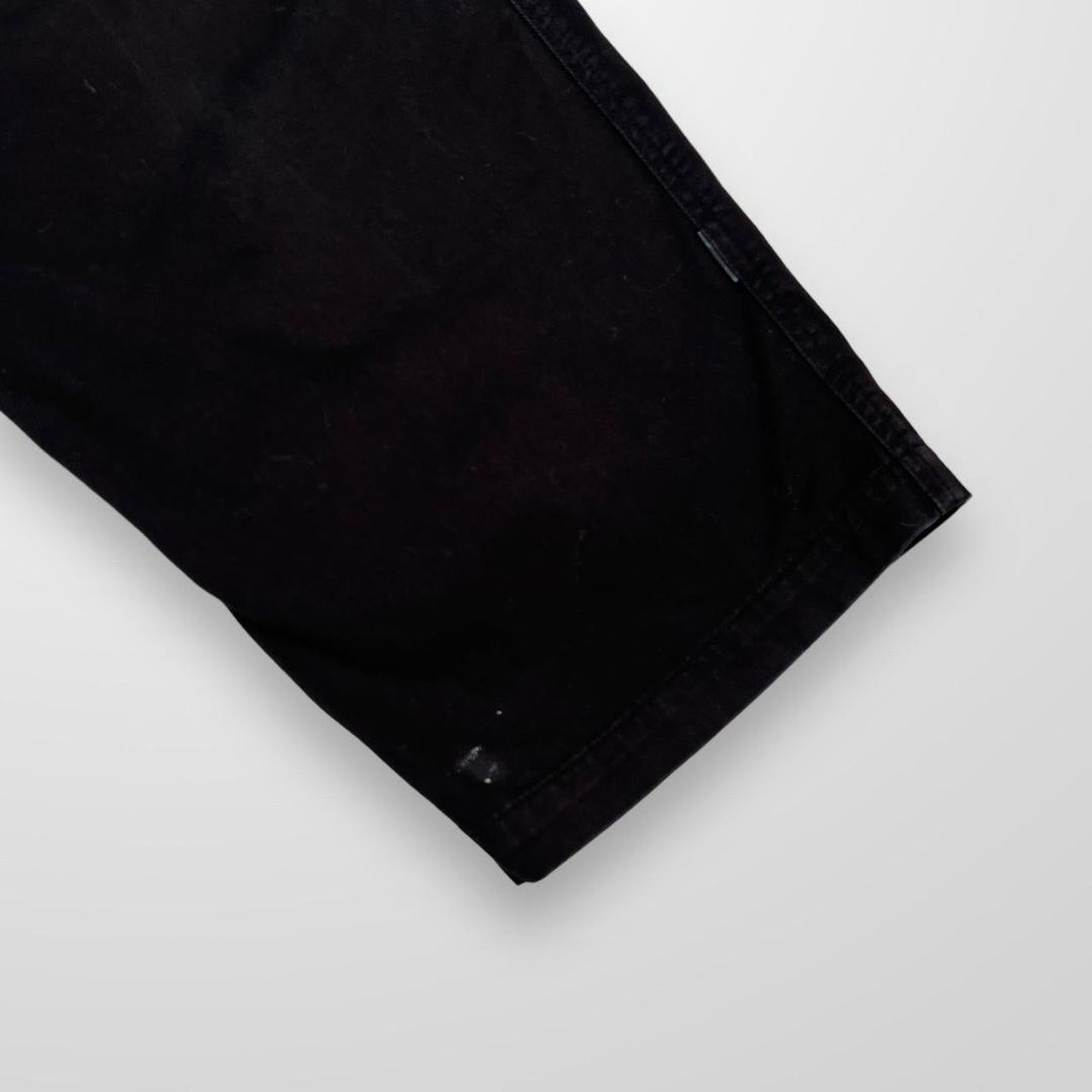 Maharishi Pleated Pants / Wide Leg Trousers In Black