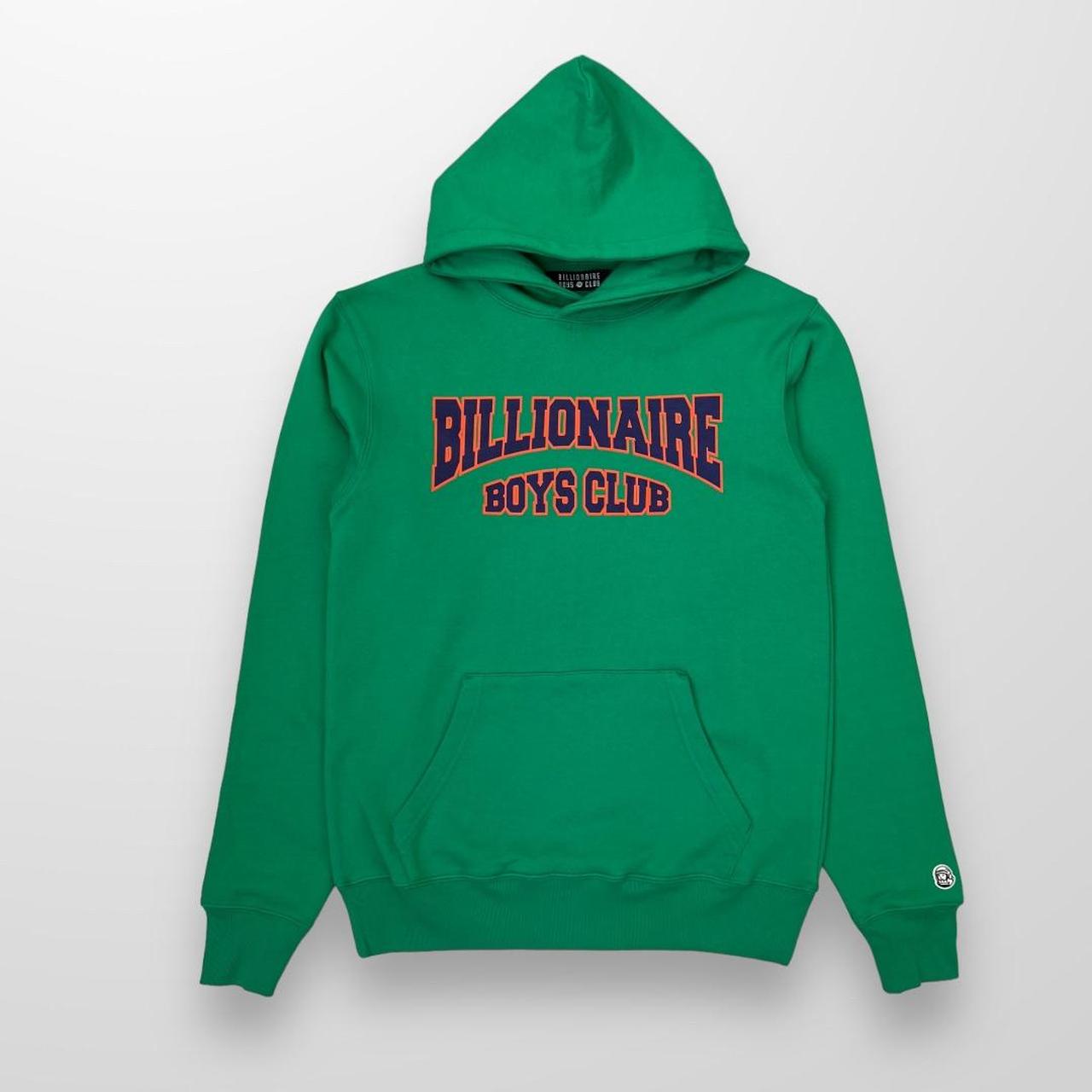 Billionaire Boys Club Varsity Popover Hoodie In Green
