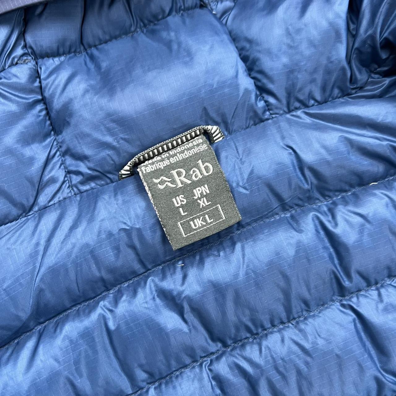 Rab Microlight Alpine Jacket In Two Tone Blue