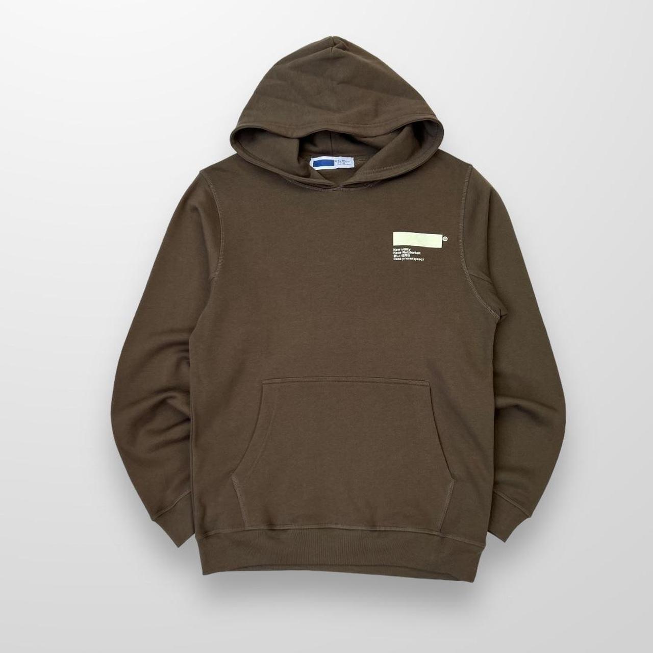 Affix AFFXWRKS Standardised Hooded Sweatshirt In Brown