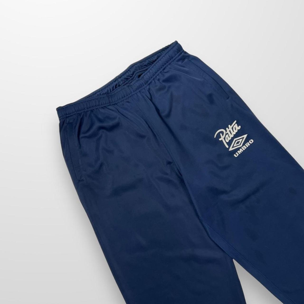 Patta x Umbro Tricot Tracksuit Bottoms In Medieval Blue