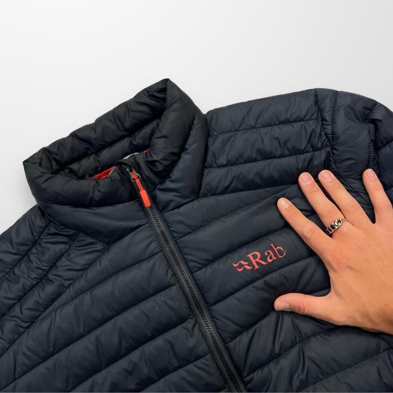Rab Cirrus Primaloft Jacket In Navy Orange