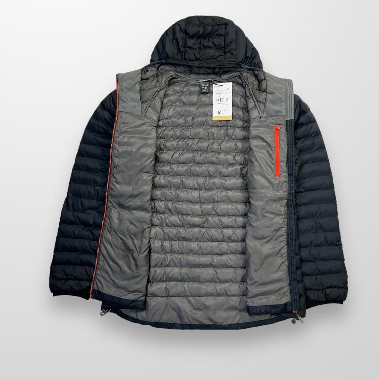 Rab Cirrus Alpine Jacket In Navy & Orange