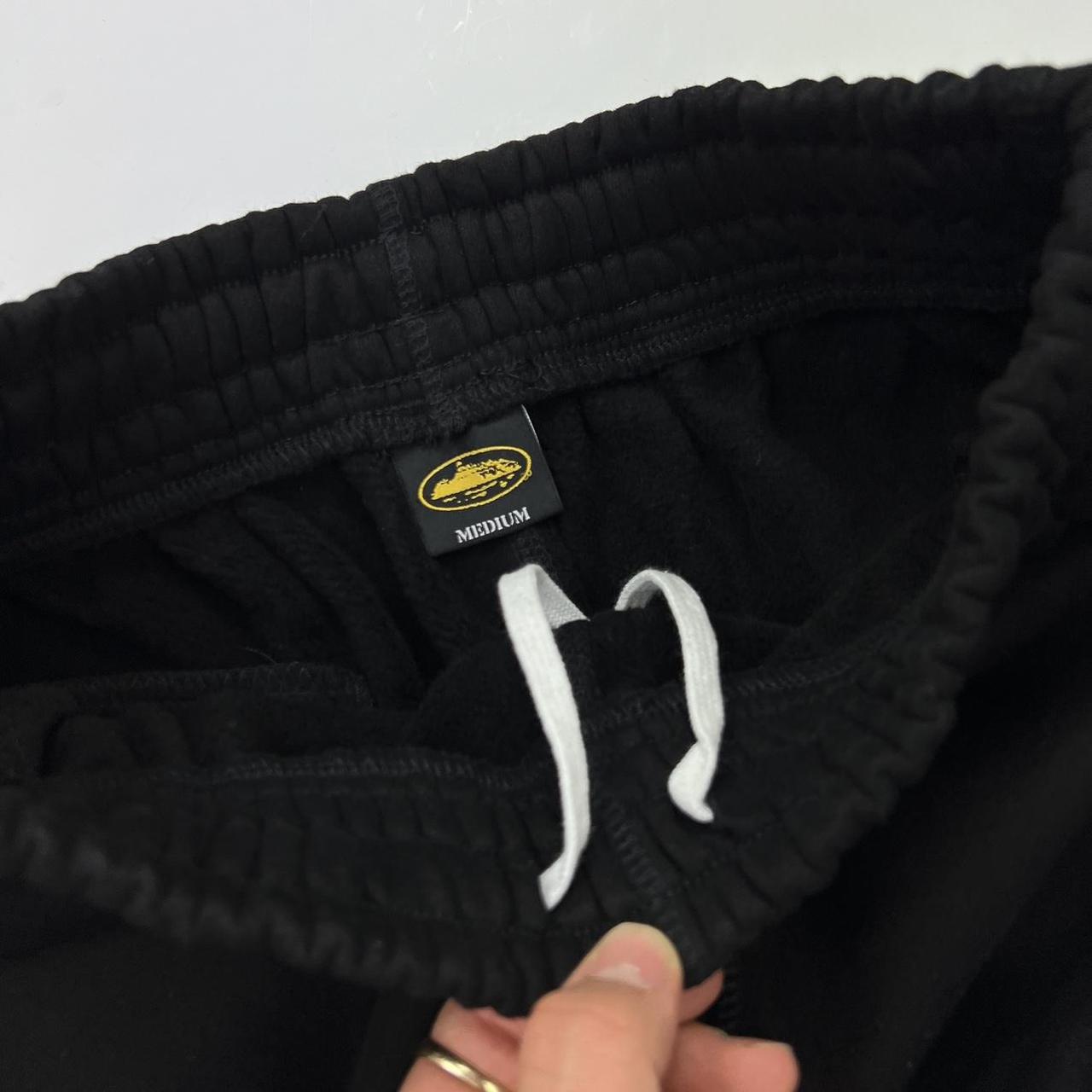 Corteiz HMP V1 Allstarz Sweatpant In Black & Yellow