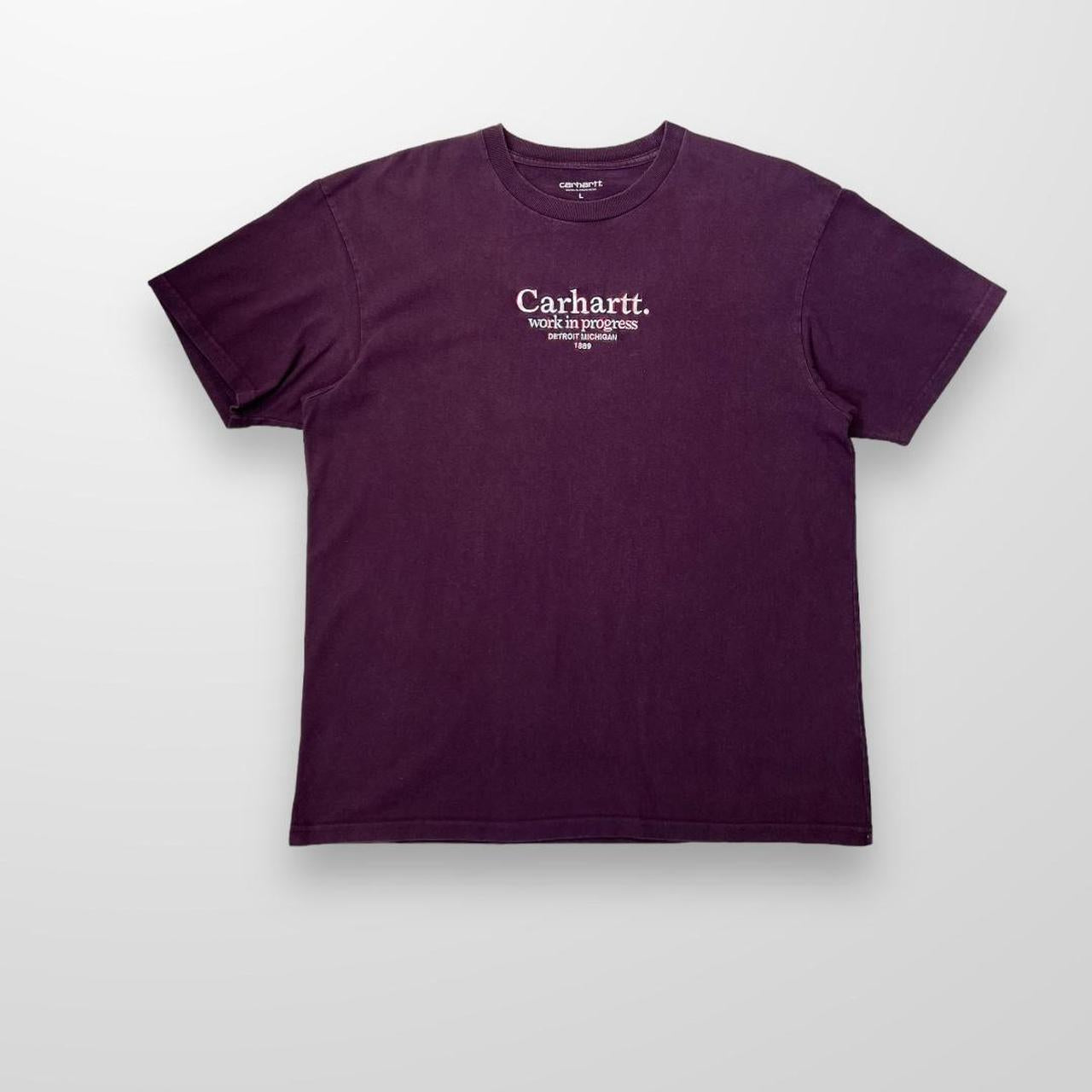Carhartt WIP Commission T-Shirt In Purple