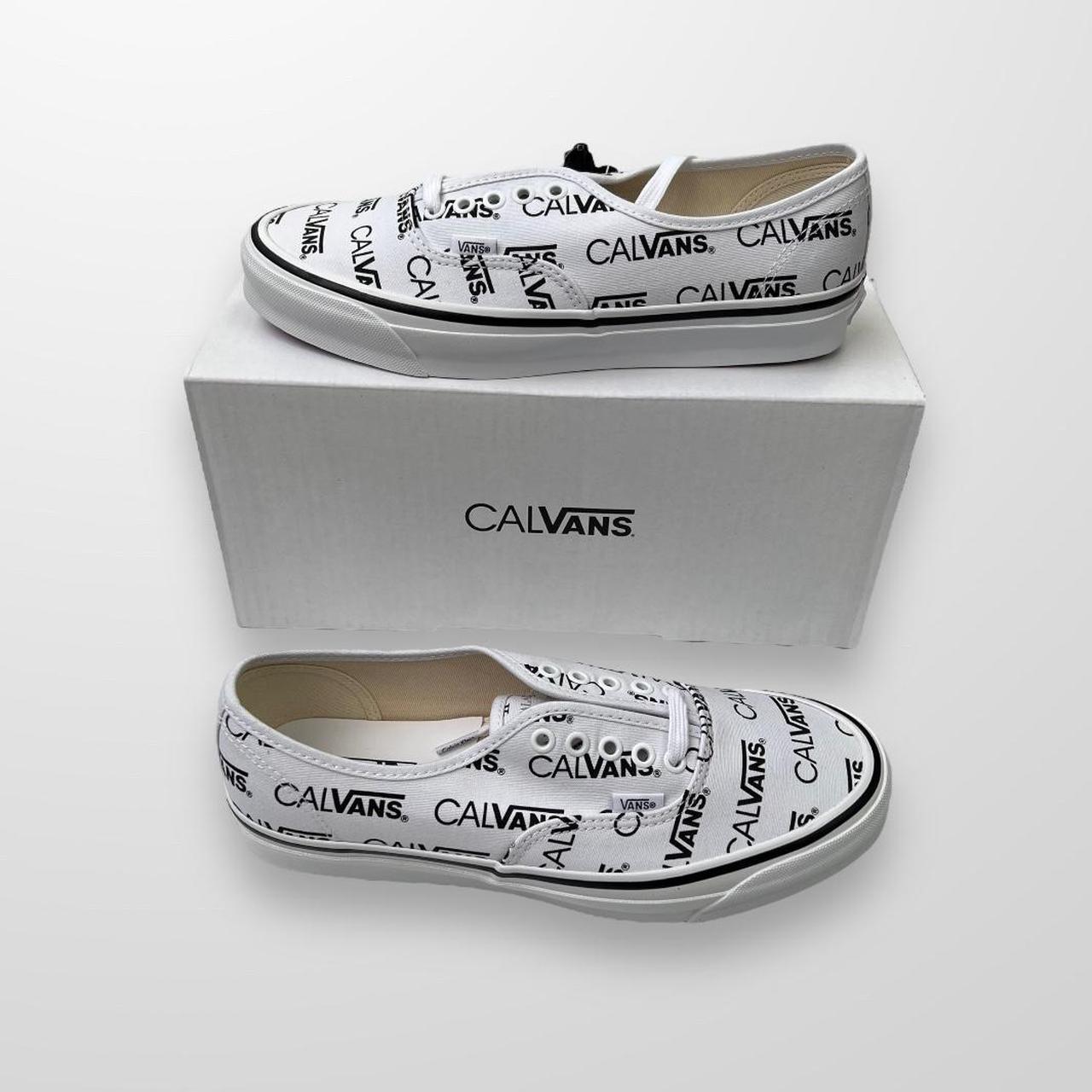 Palace x Vans x Calvin Klein CK1 Calvans In White & Black