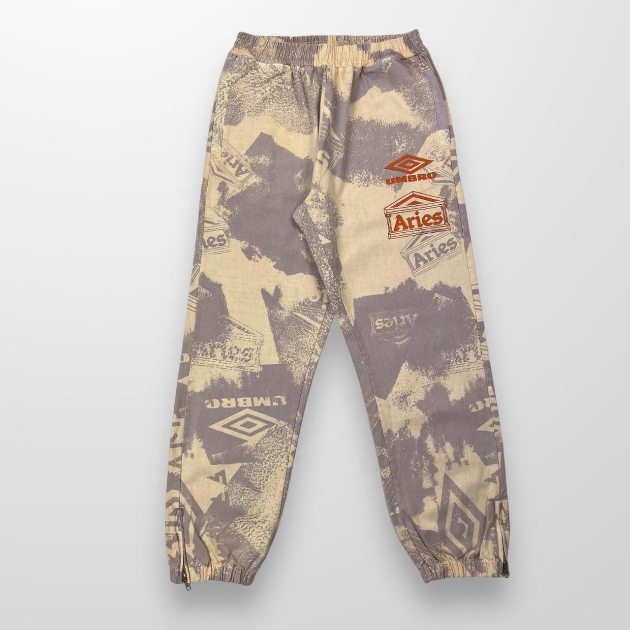 Aries x Umbro Pro 64 Cotton Drill Pants In Lilac
