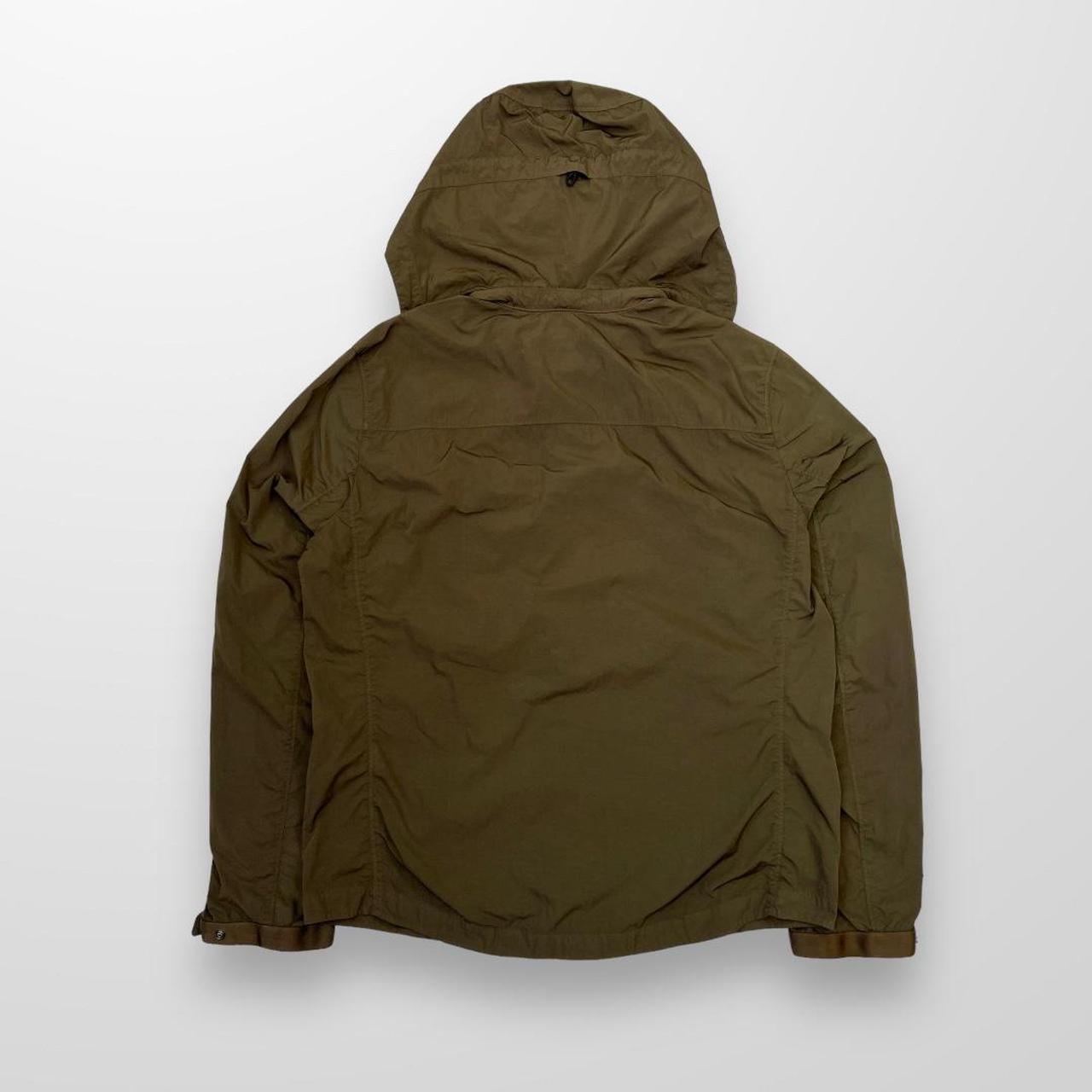 CP Company Chrome-R Goggle Jacket In Ivy Green