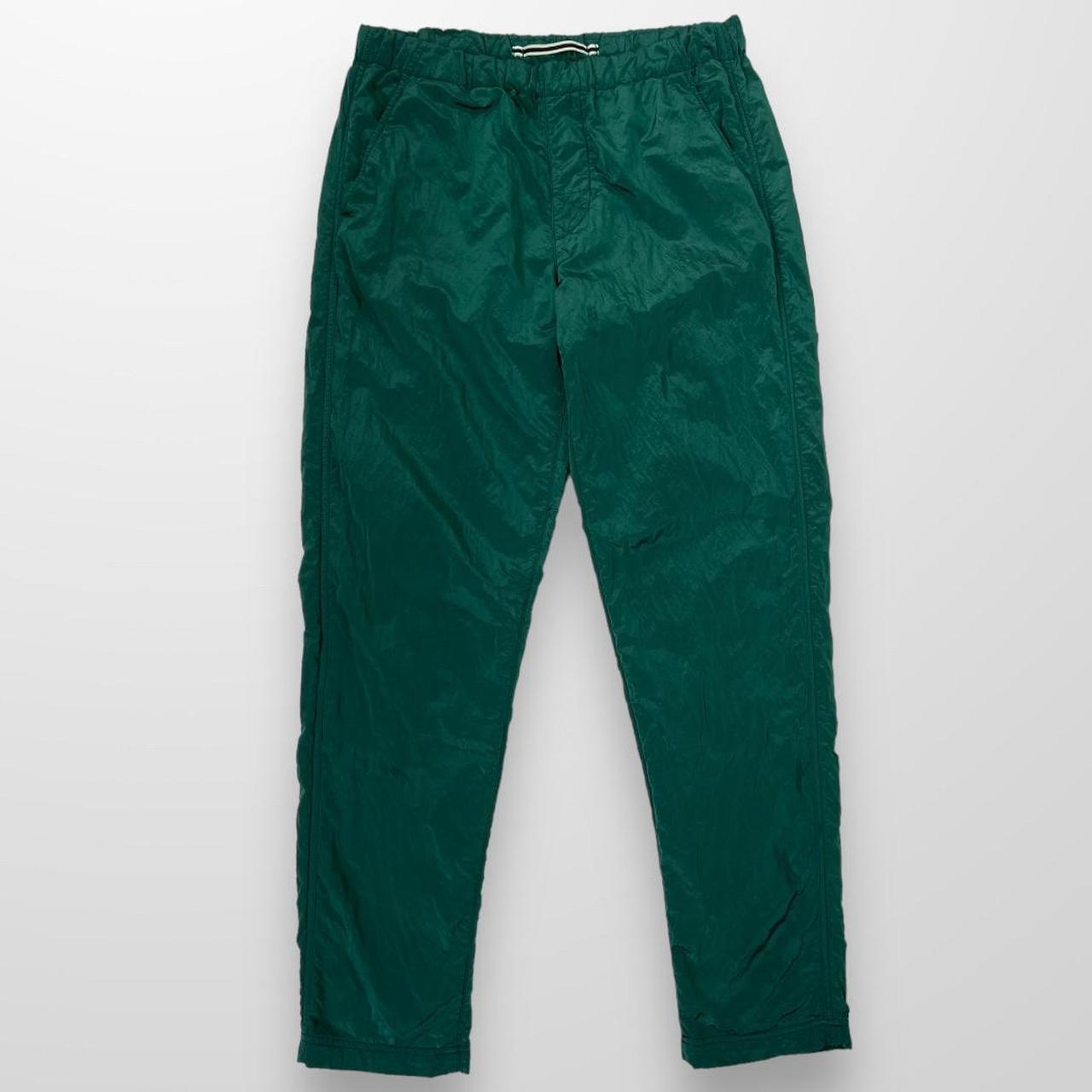 Stone Island Nylon Metal Trousers In Green