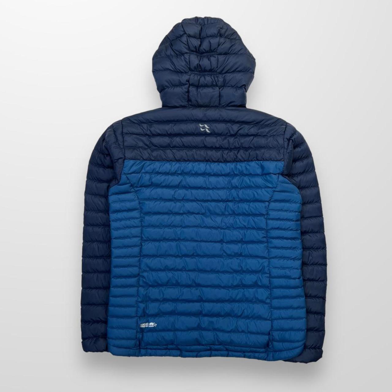 Rab Microlight Alpine Jacket In Two Tone Blue