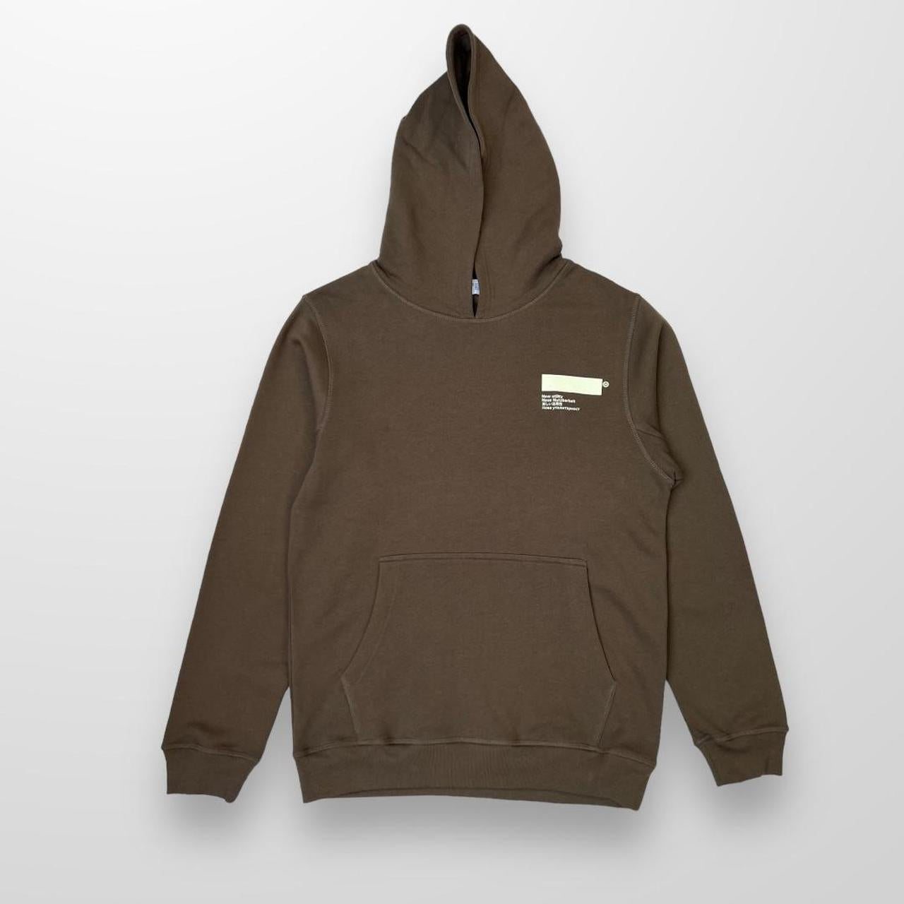 Affix AFFXWRKS Standardised Hooded Sweatshirt In Brown