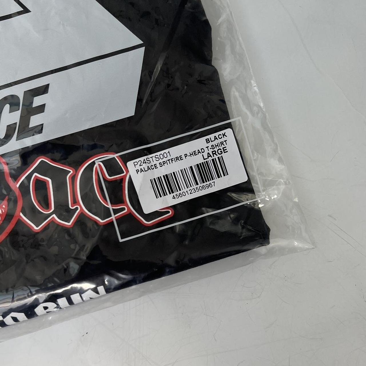 Palace x Spitfire P-Head 'Live To Bun' T-Shirt In Black & Red