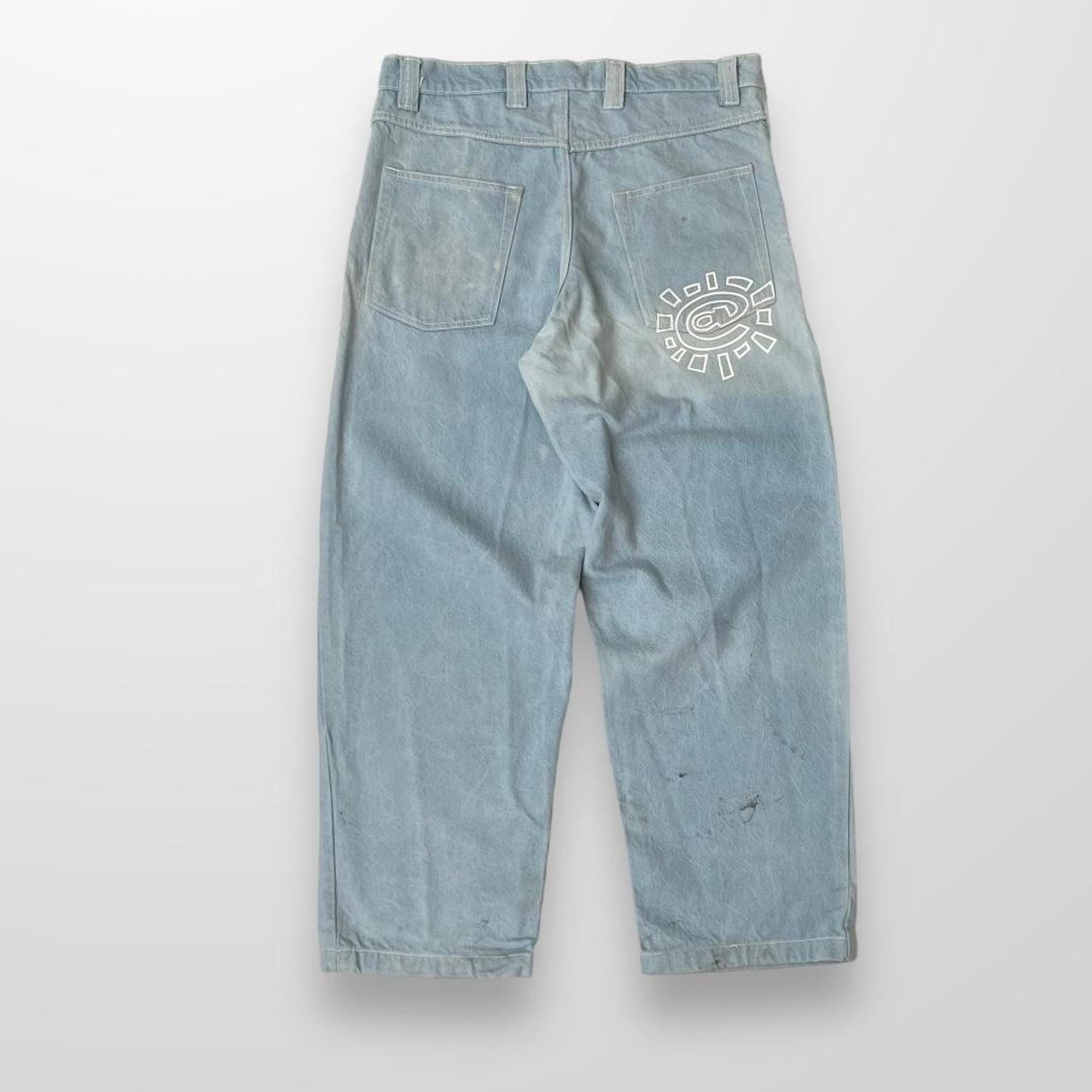 ADWYSD Heavy Duty Denim Light Blue Jeans