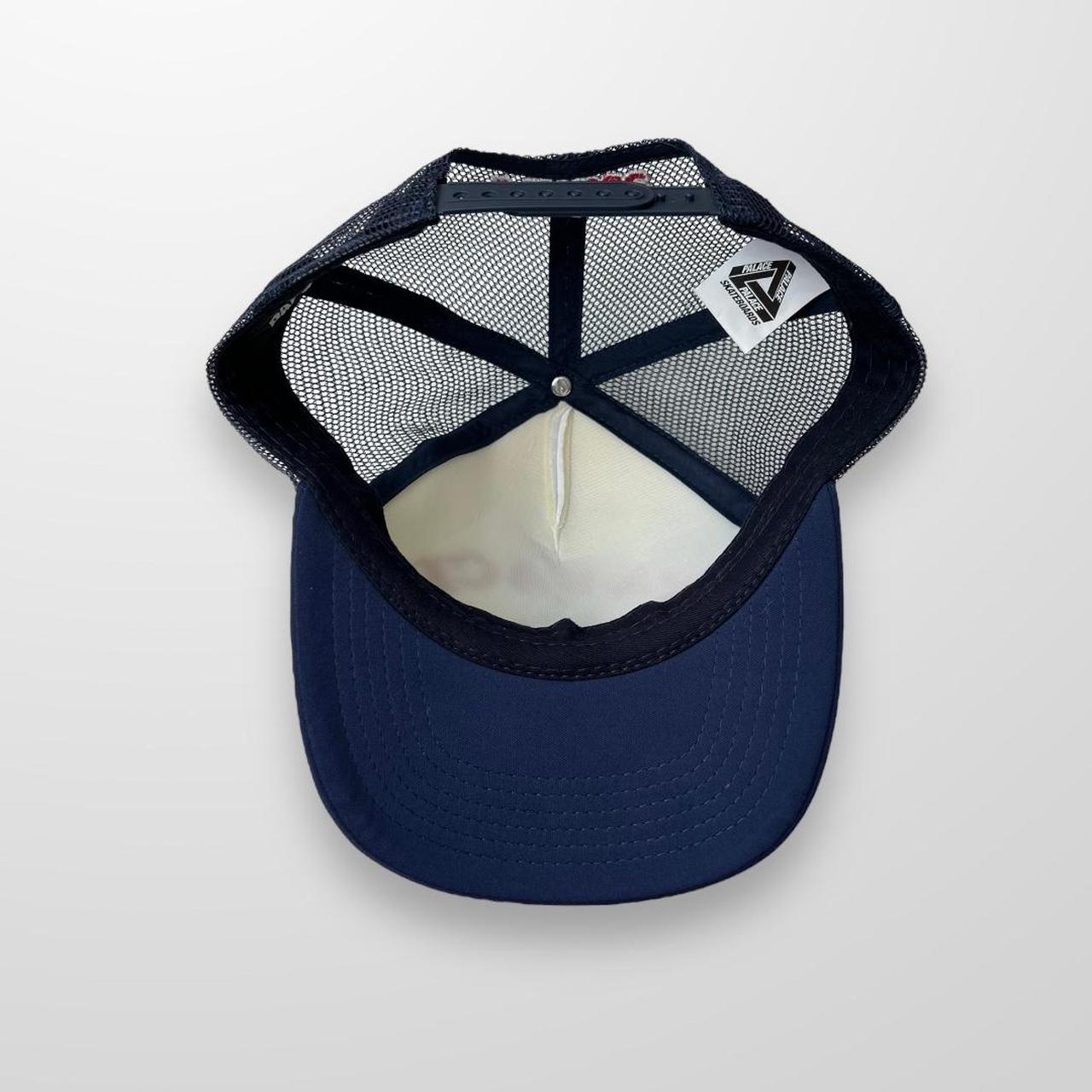 Palace Strawberry Trucker Hat In Navy