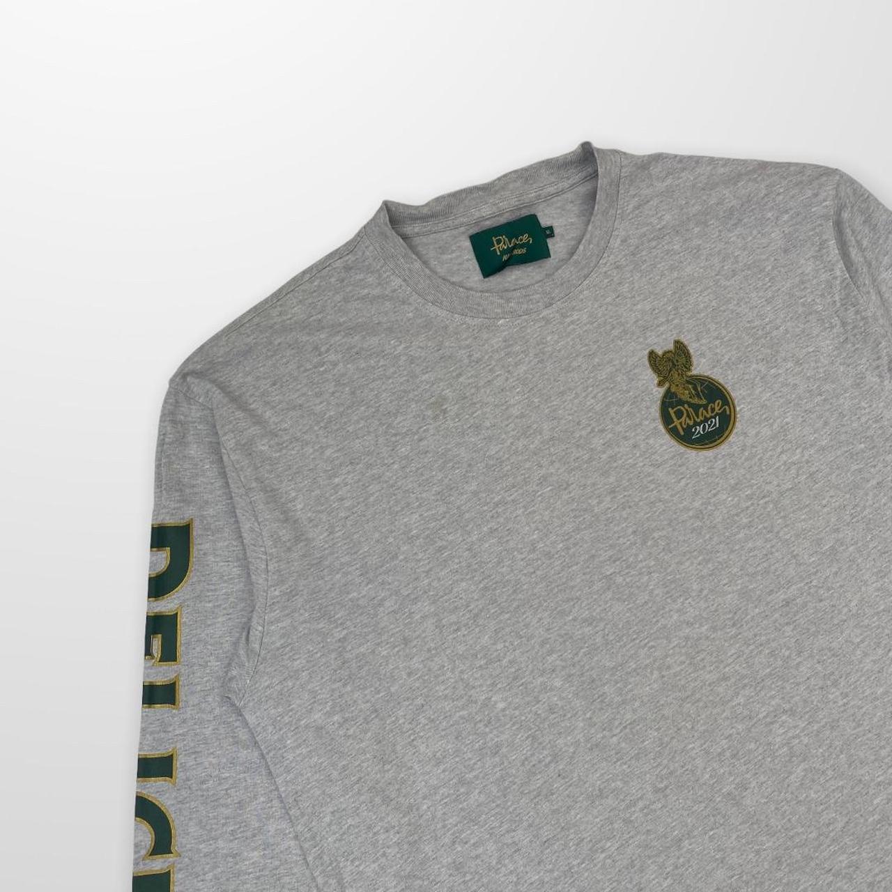 Palace Harrods Long Sleeve T-Shirt In Grey