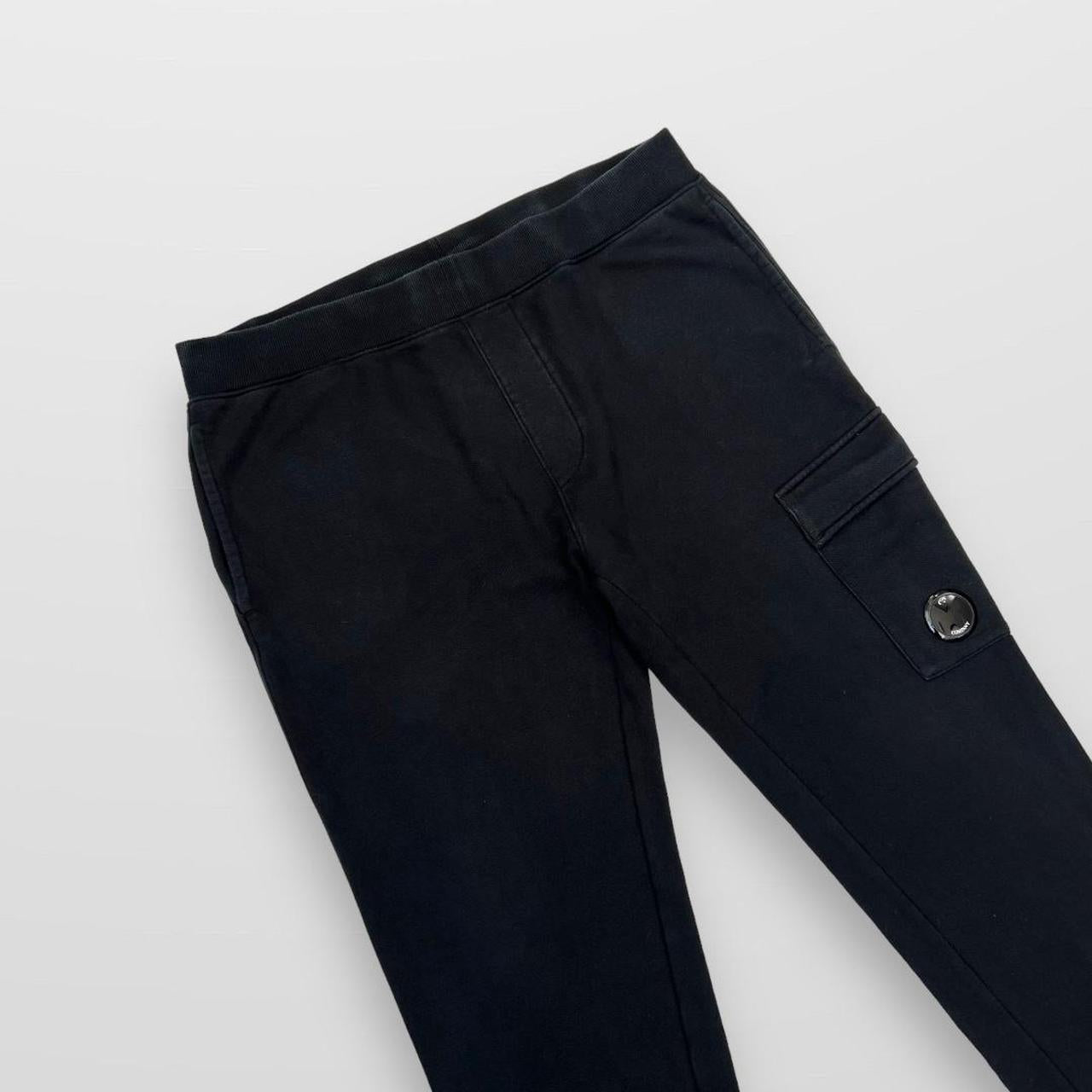 CP Company Cargo Tracksuit Bottoms In Black