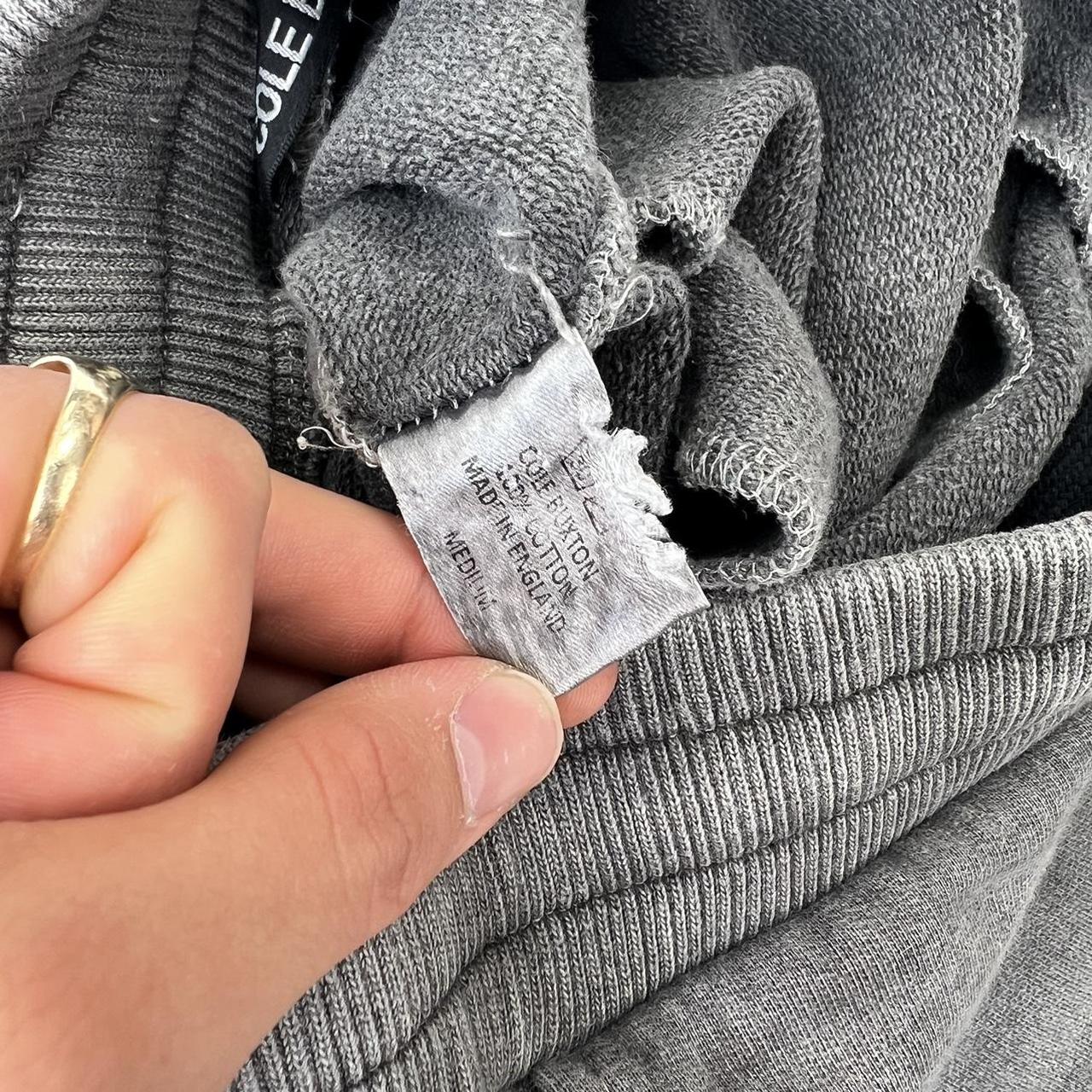 Cole Buxton Warm Up Tracksuit Bottoms In Dark Grey