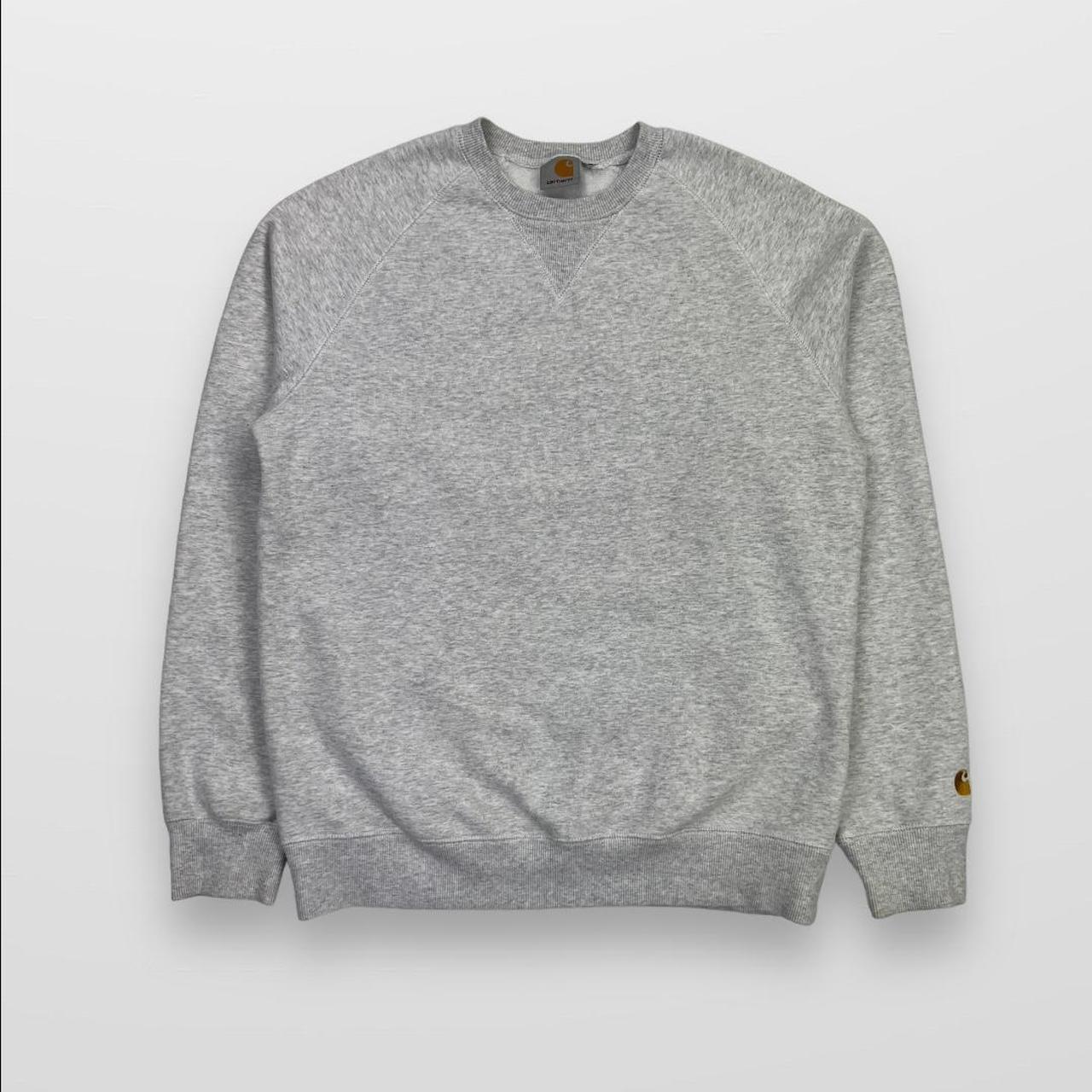 Carhartt WIP Chase Sweatshirt In Heather Grey