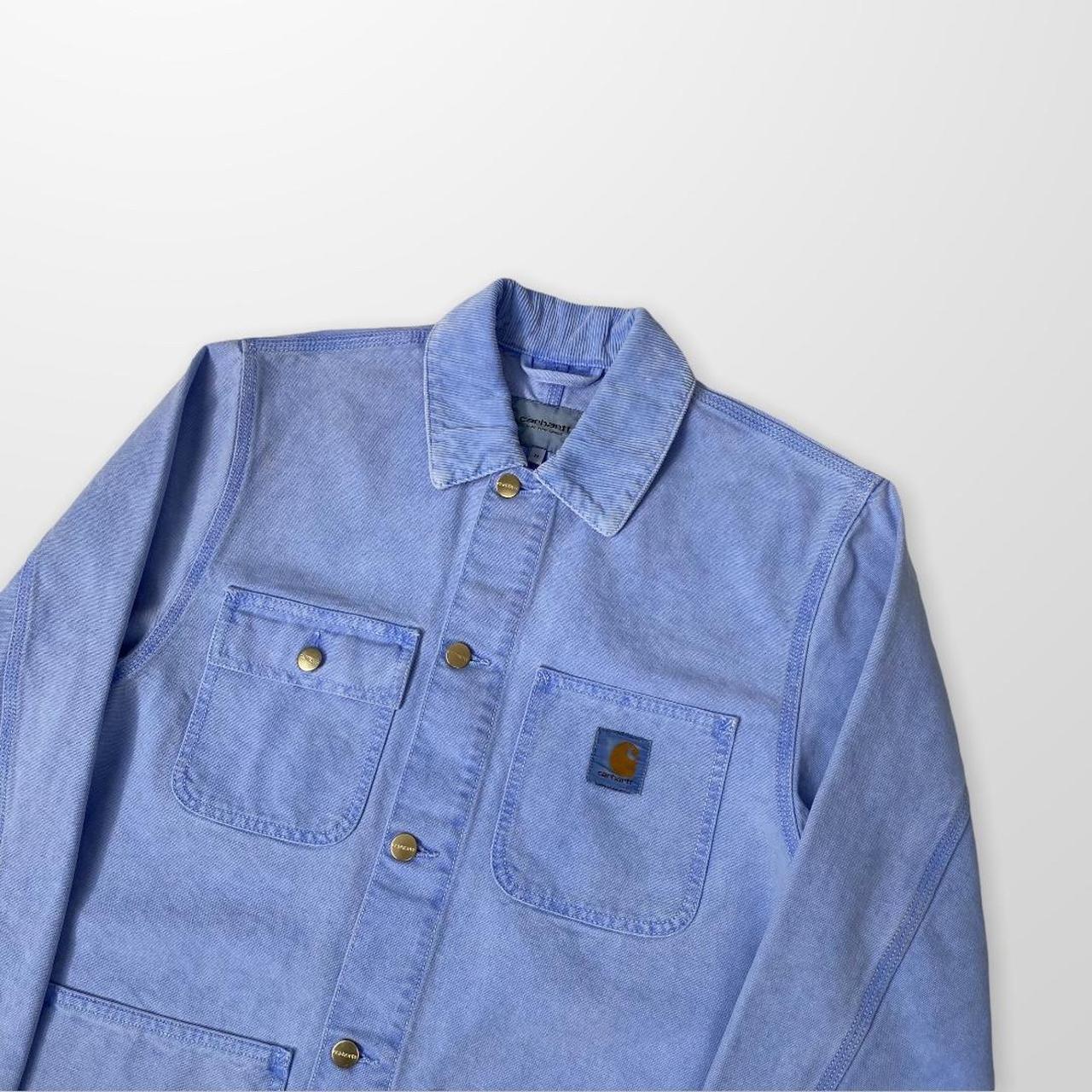 Carhartt WIP Michigan Coat (Summer) In Icy Water (Faded)