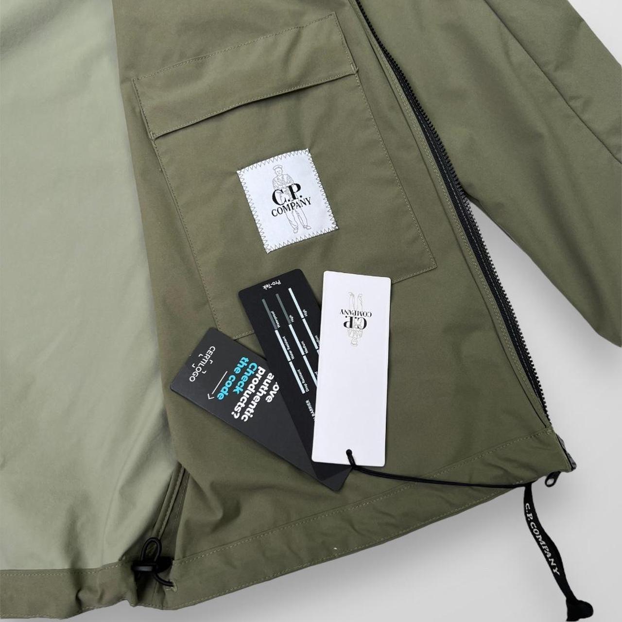 CP Company Pro-Tek Jacket In Bronze Green