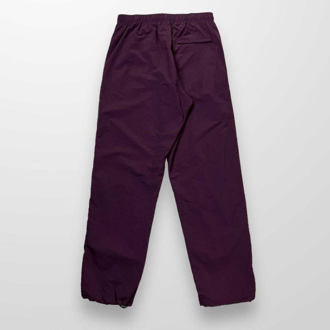 Patta Shell Tracksuit Bottoms In Burgundy