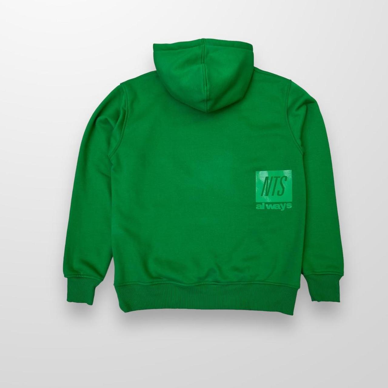 ADWYSD x NTS Radio Hoodie In Green & Blue