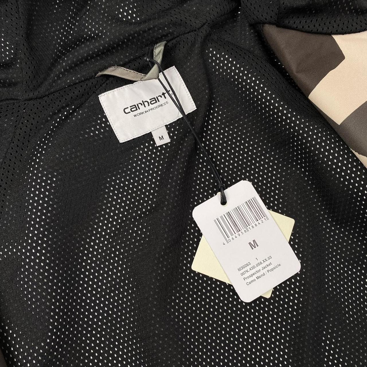 Carhartt WIP Prospector Jacket In Camo Mend / Popsicle