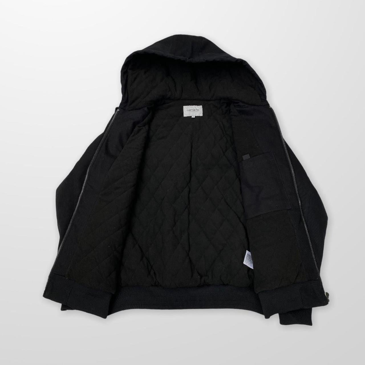 Carhartt WIP Active Jacket In Black Rigid (Winter Version)