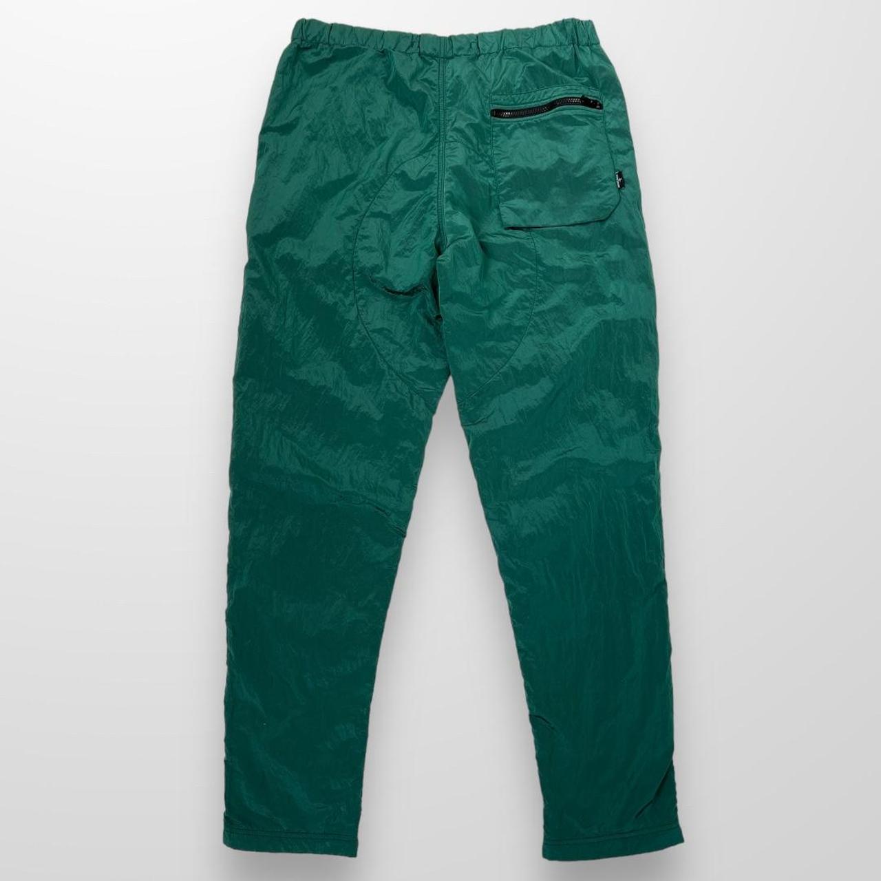 Stone Island Nylon Metal Trousers In Green