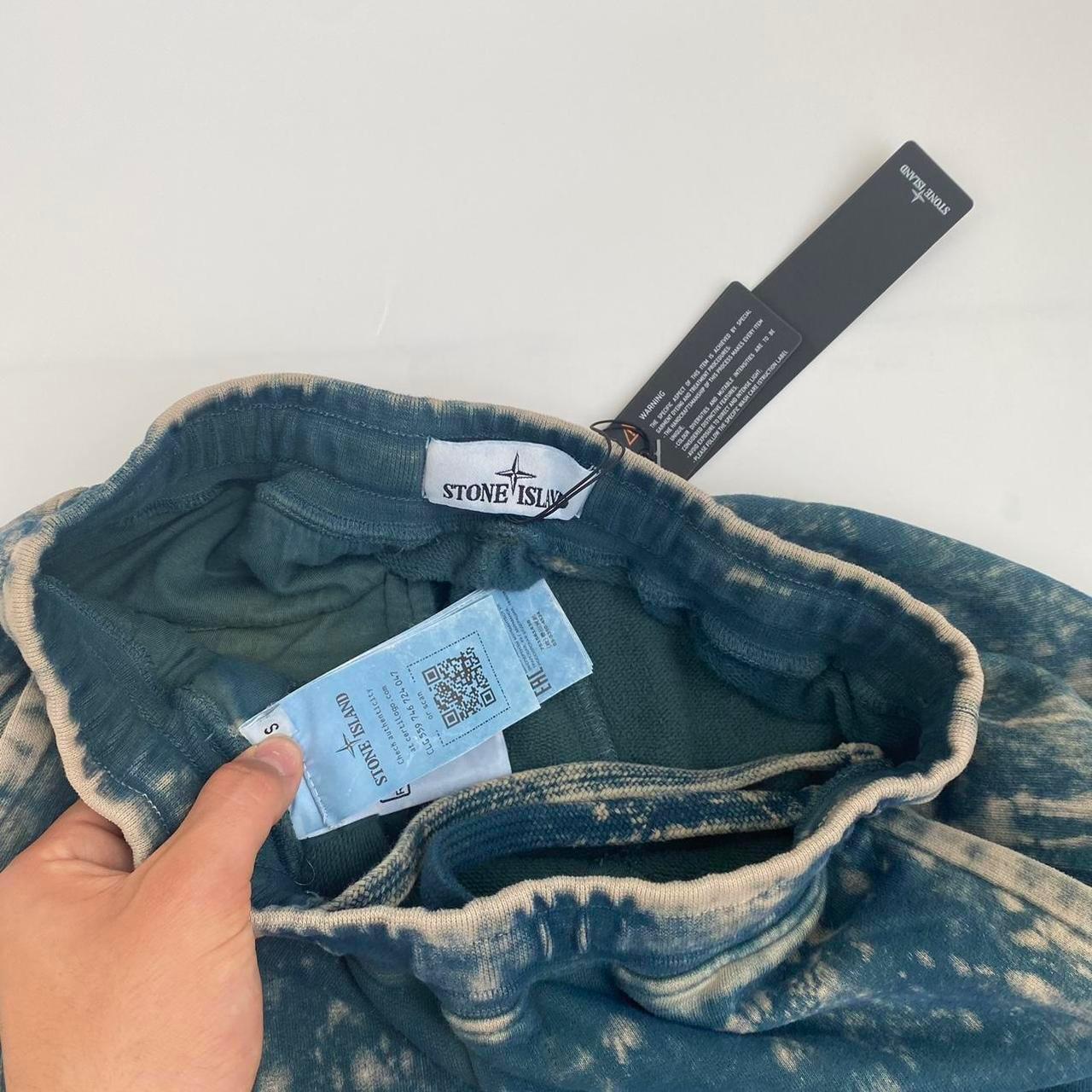 Stone Island Camo OVD Tracksuit Bottoms In Navy