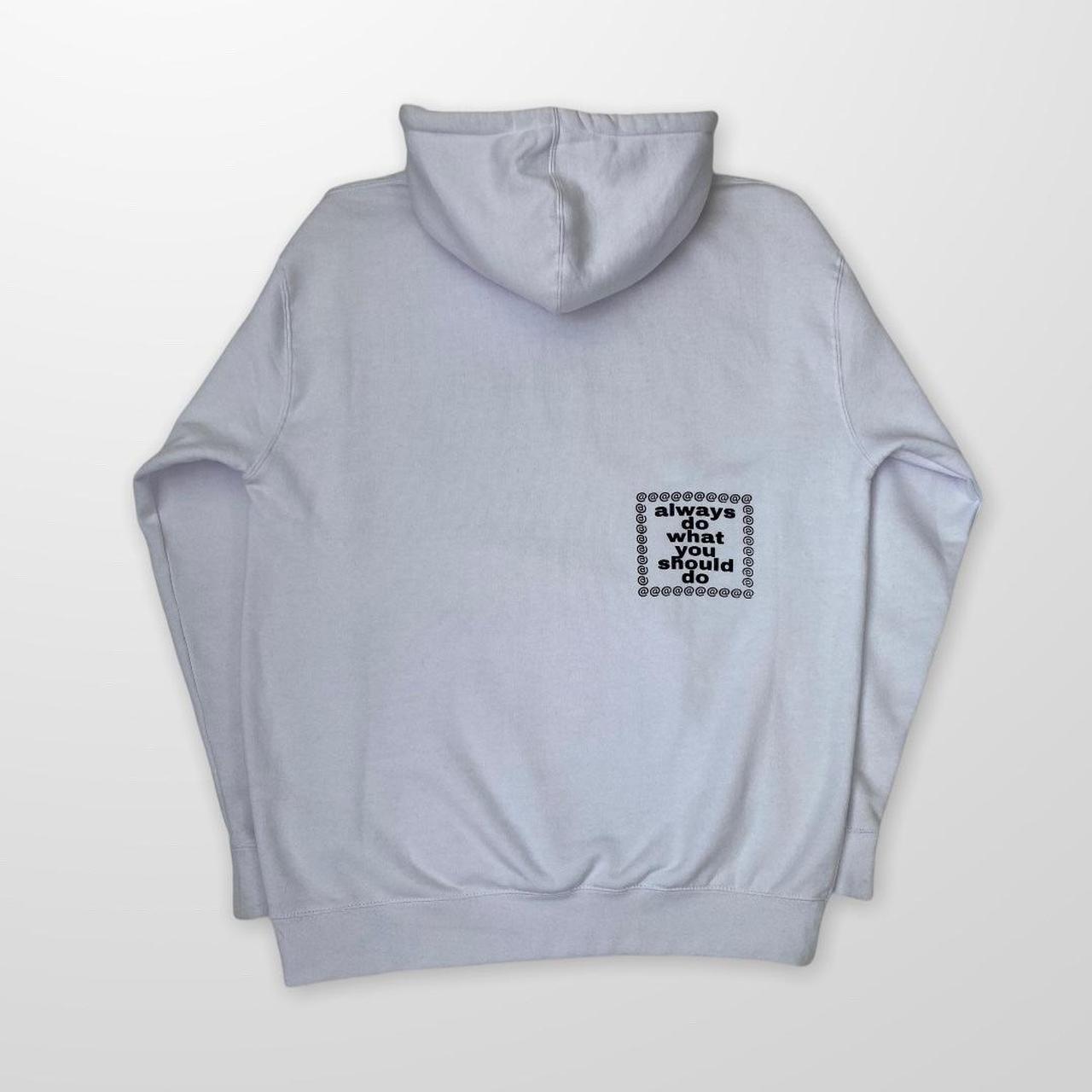 ADWYSD Hoodie In White & Green