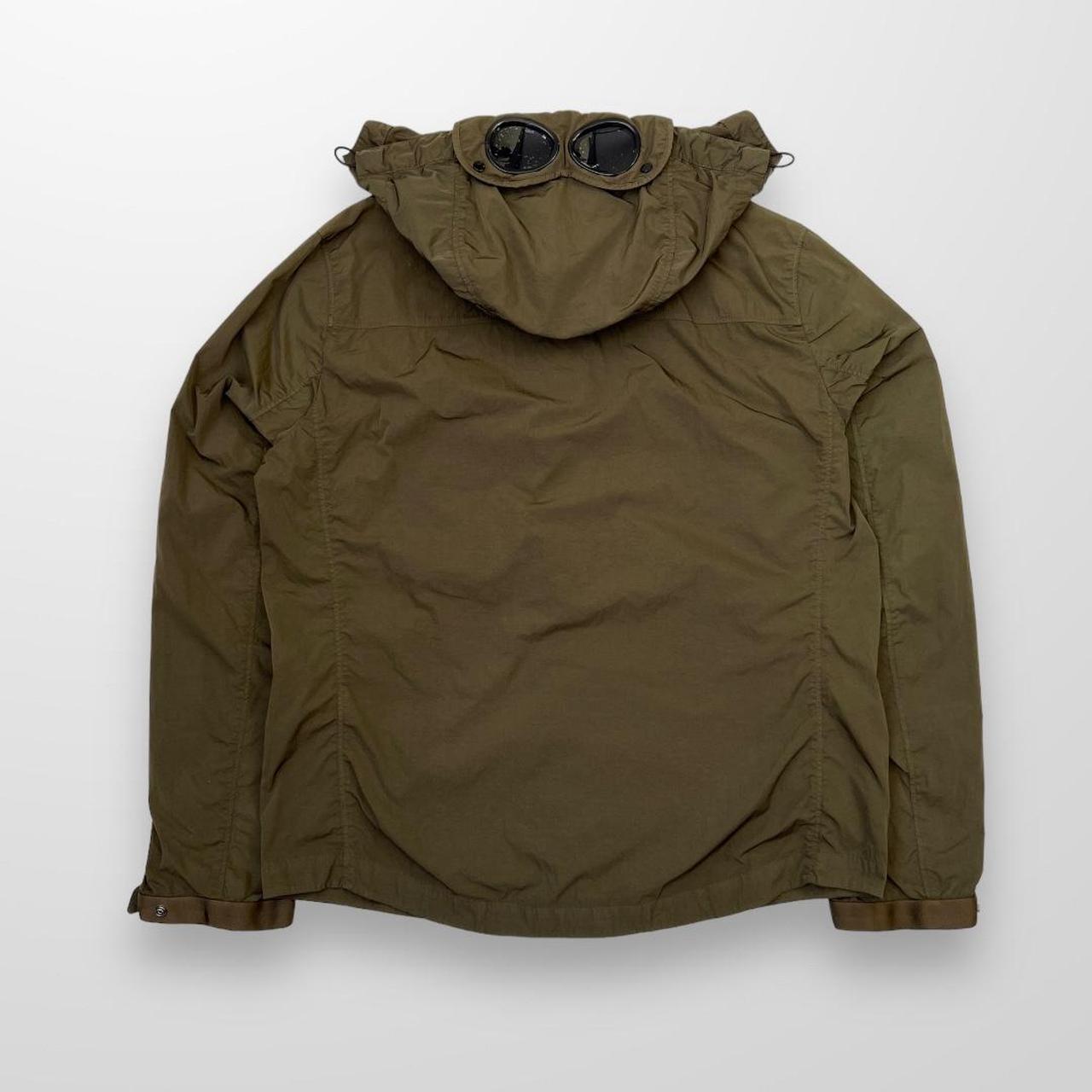 CP Company Chrome-R Goggle Jacket In Ivy Green