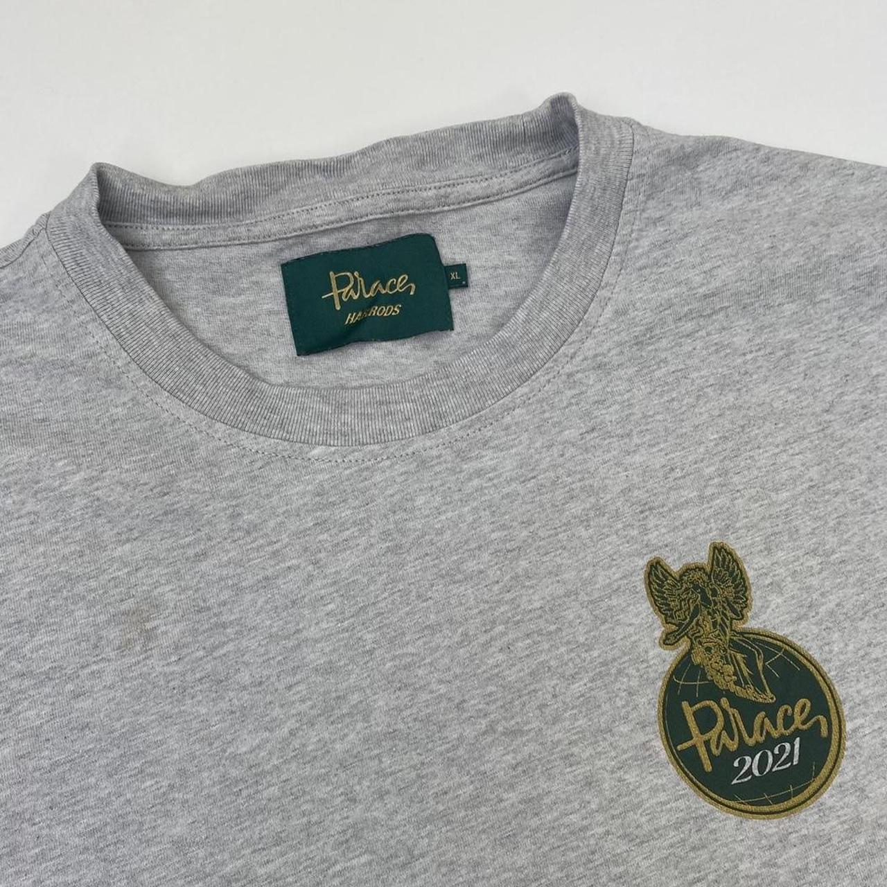 Palace Harrods Long Sleeve T-Shirt In Grey