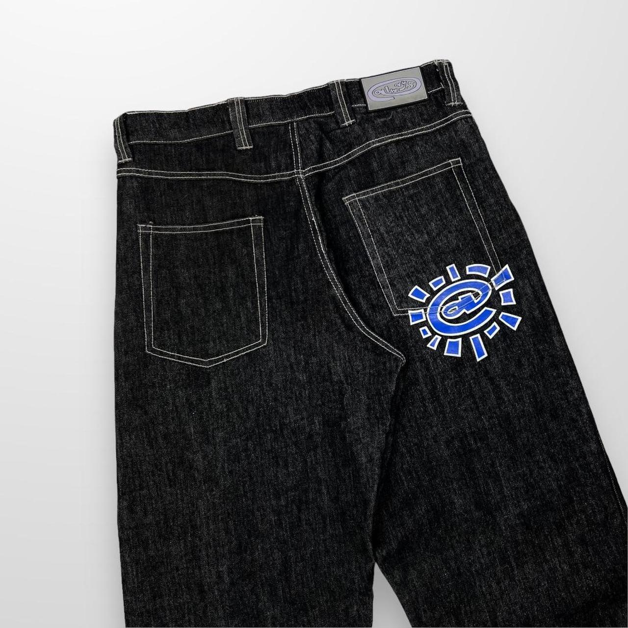Always Do What You Should Do Relaxed Jeans In Indigo Black