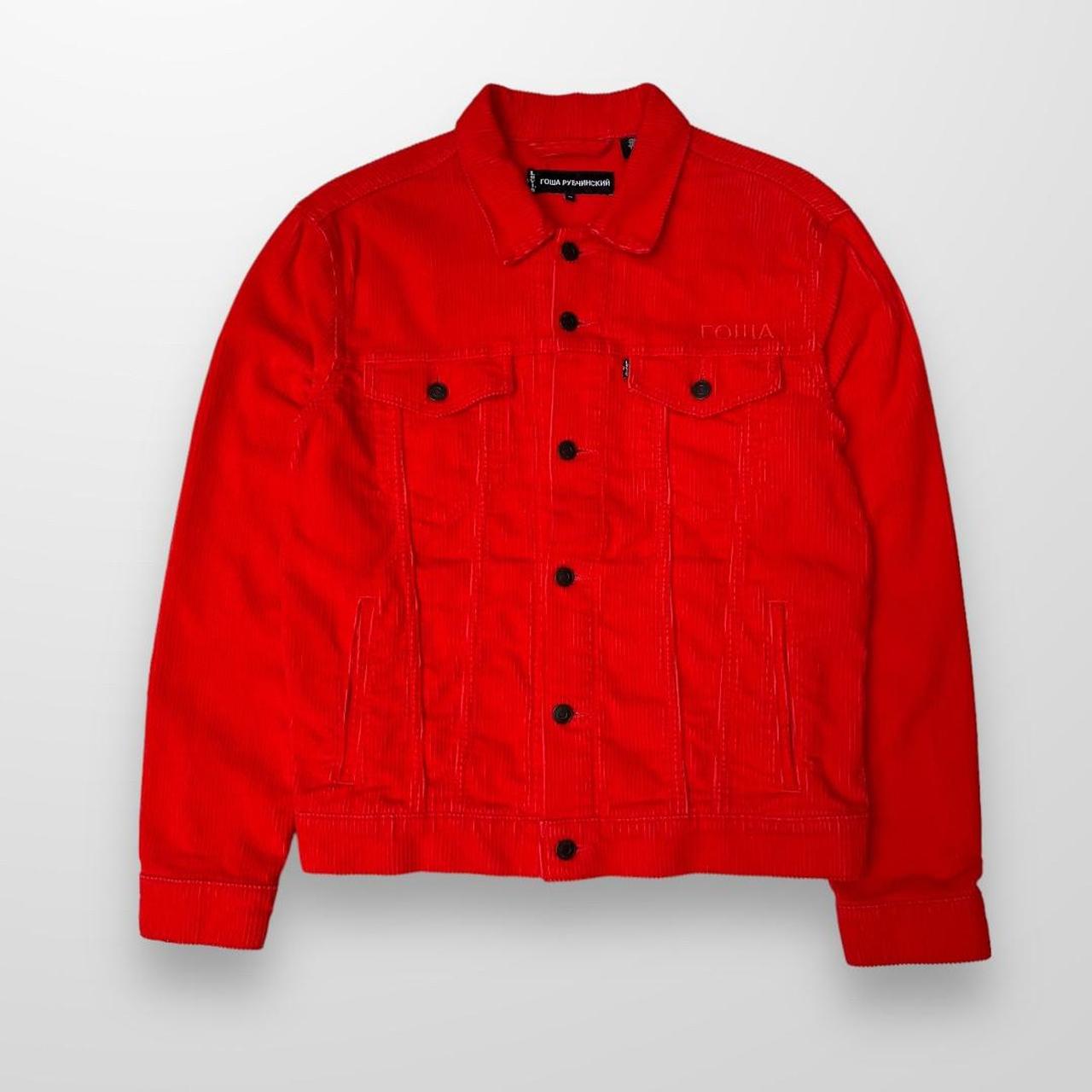 Gosha Rubchinskiy x Levi's Corduroy Trucker Jacket Red
