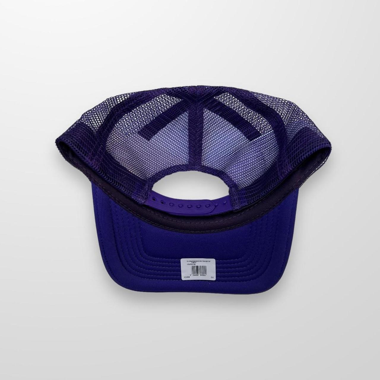Ice Cream Running Dog Trucker Cap In Purple