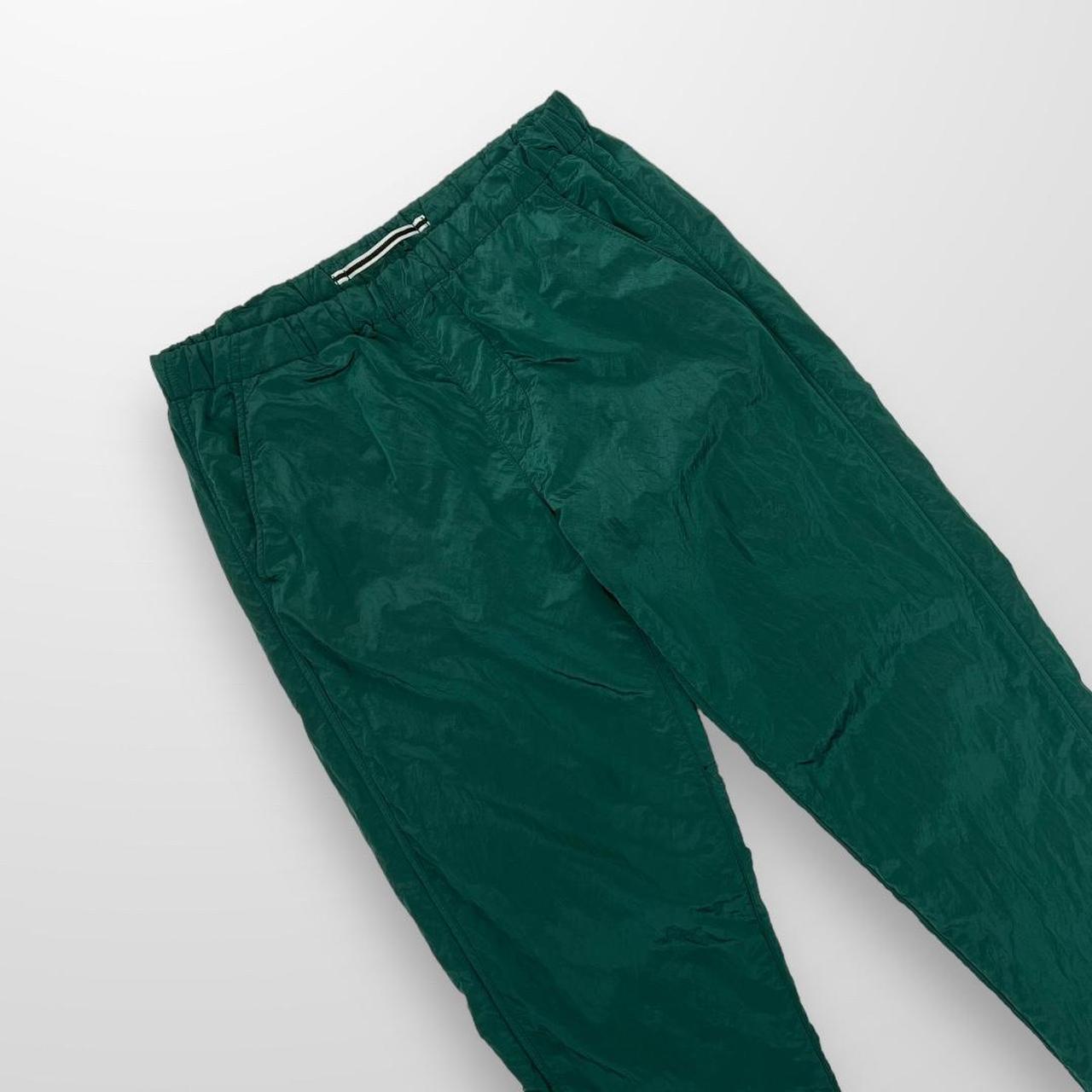 Stone Island Nylon Metal Trousers In Green