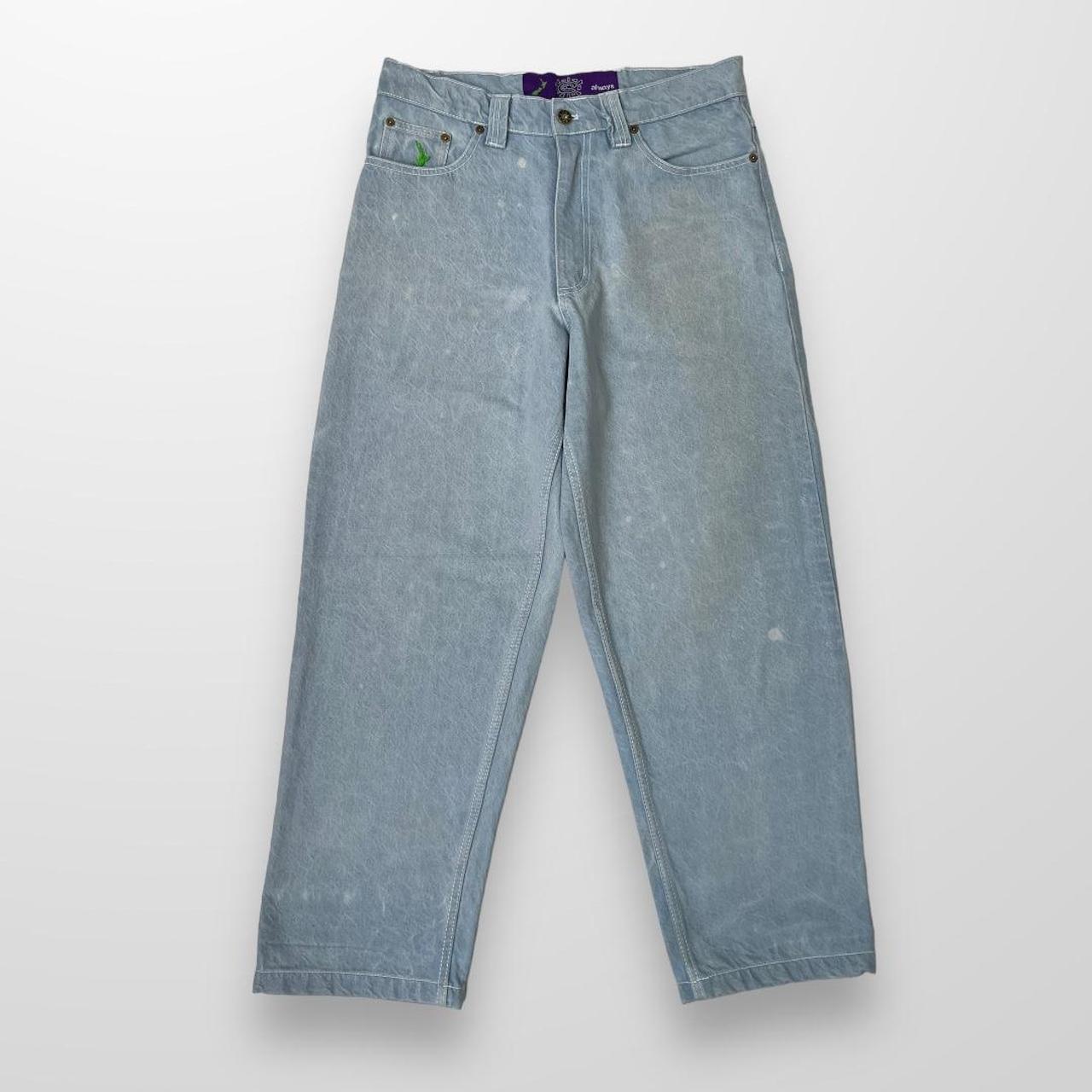 ADWYSD Heavy Duty Denim Light Blue Jeans