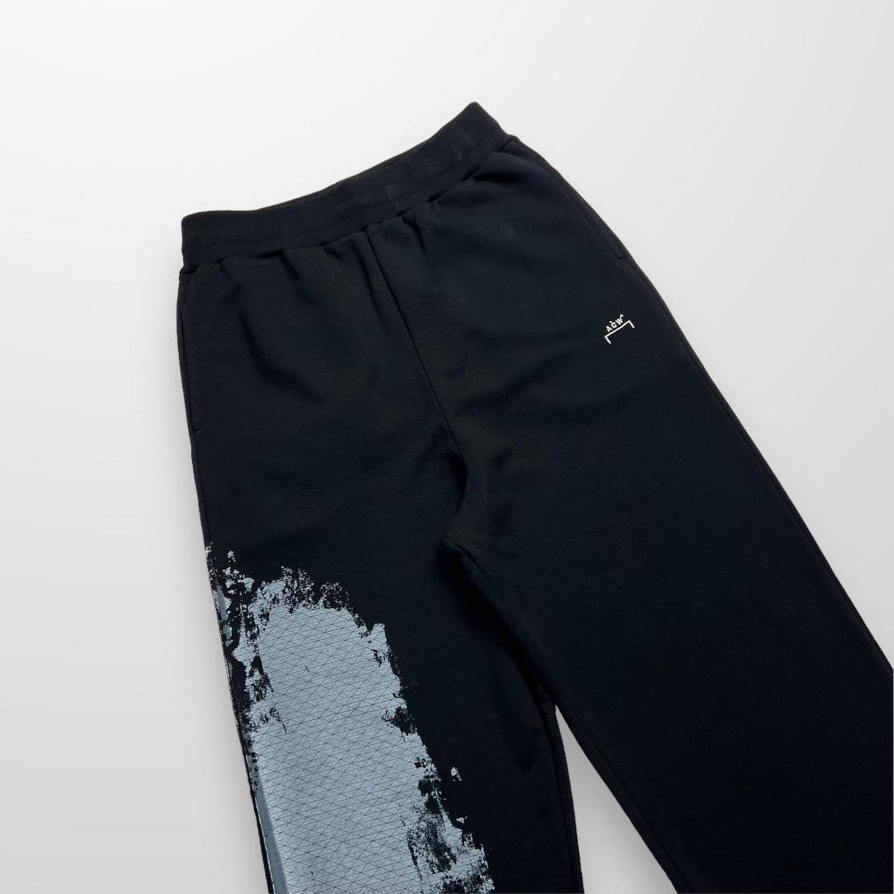ACW A-COLD-WALL Brushstroke Baggy Tracksuit Bottoms In Black & Grey