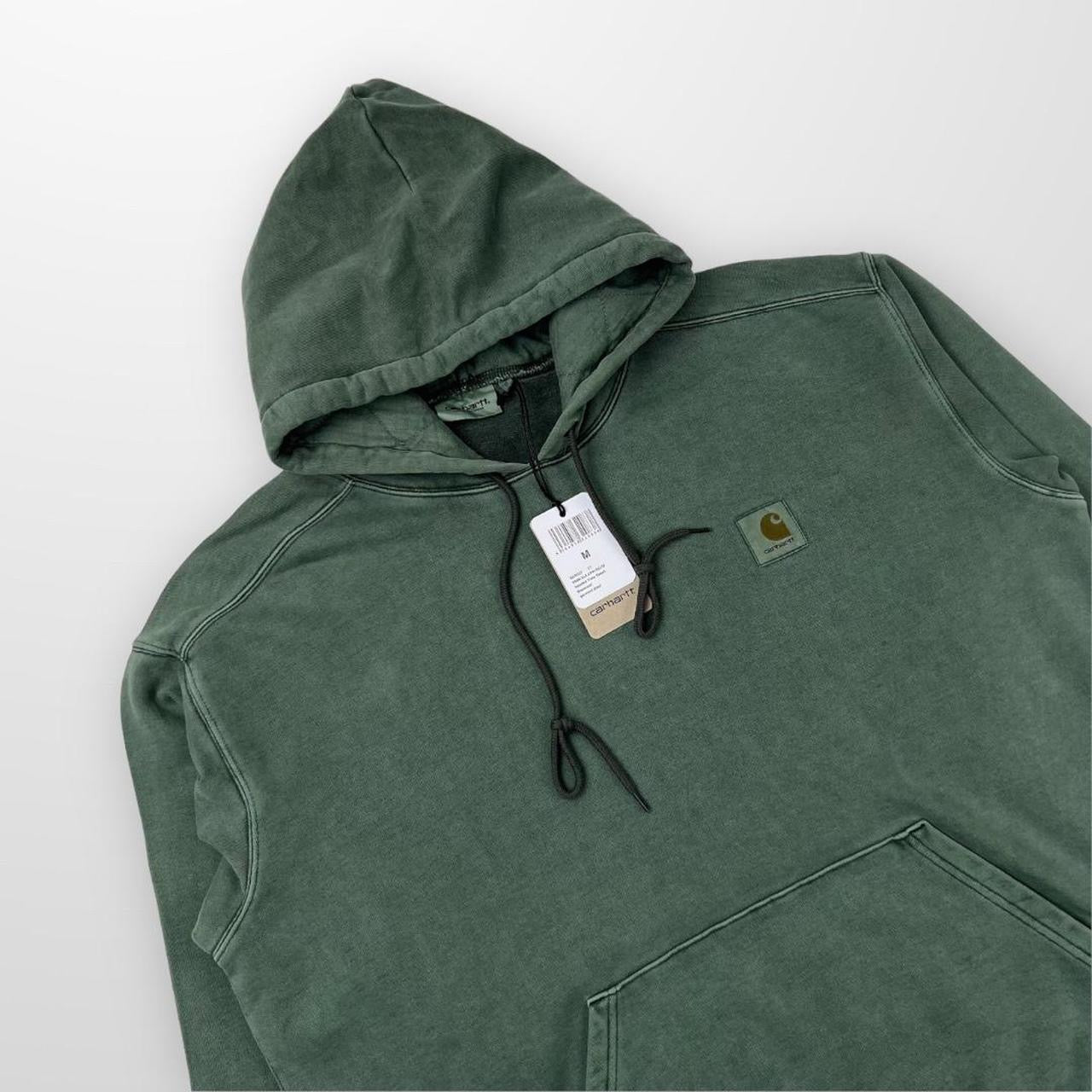Carhartt WIP Hooded Vista Sweatshirt / Hoodie In Boxwood