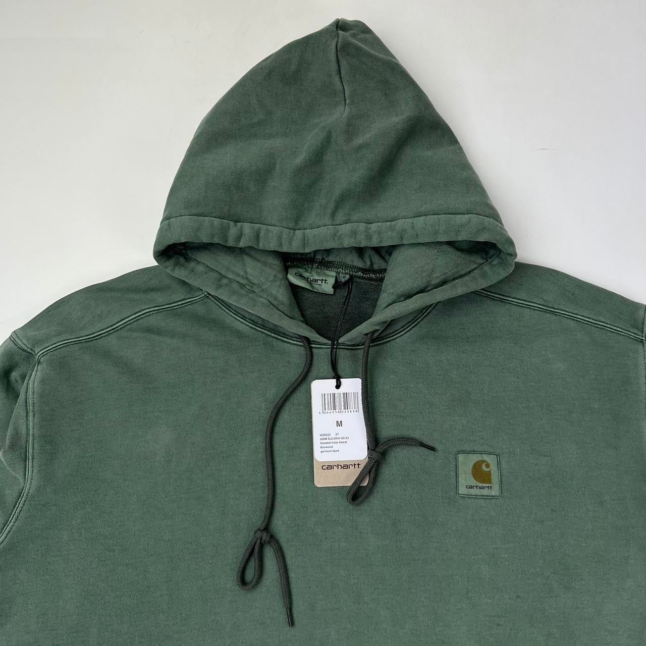 Carhartt WIP Hooded Vista Sweatshirt / Hoodie In Boxwood