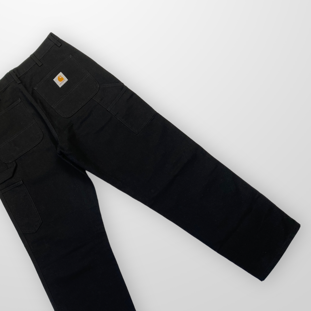 Carhartt WIP Single Knee Wide Leg Pant In Black
