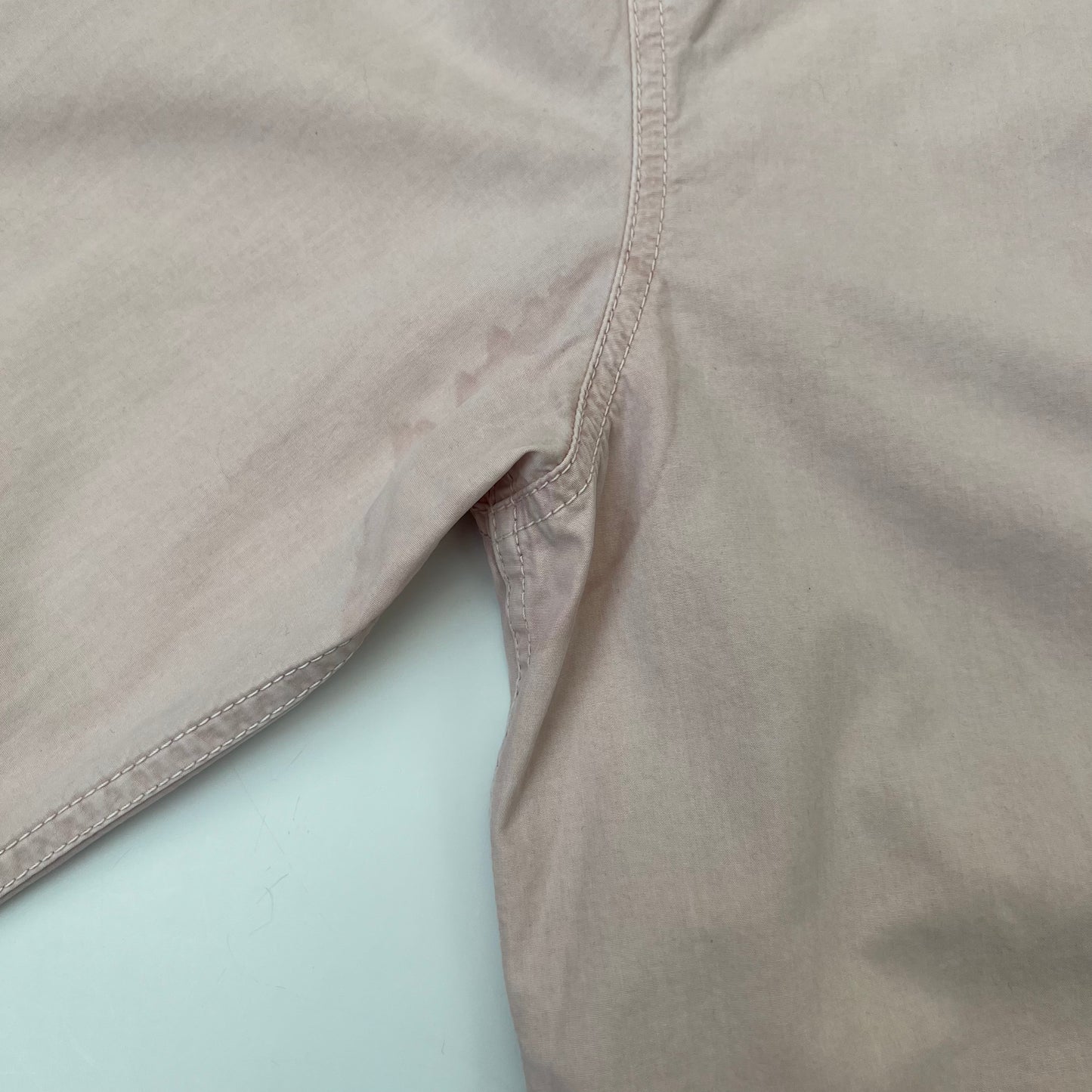 Stone Island Overshirt Zip Up Jacket In Pink