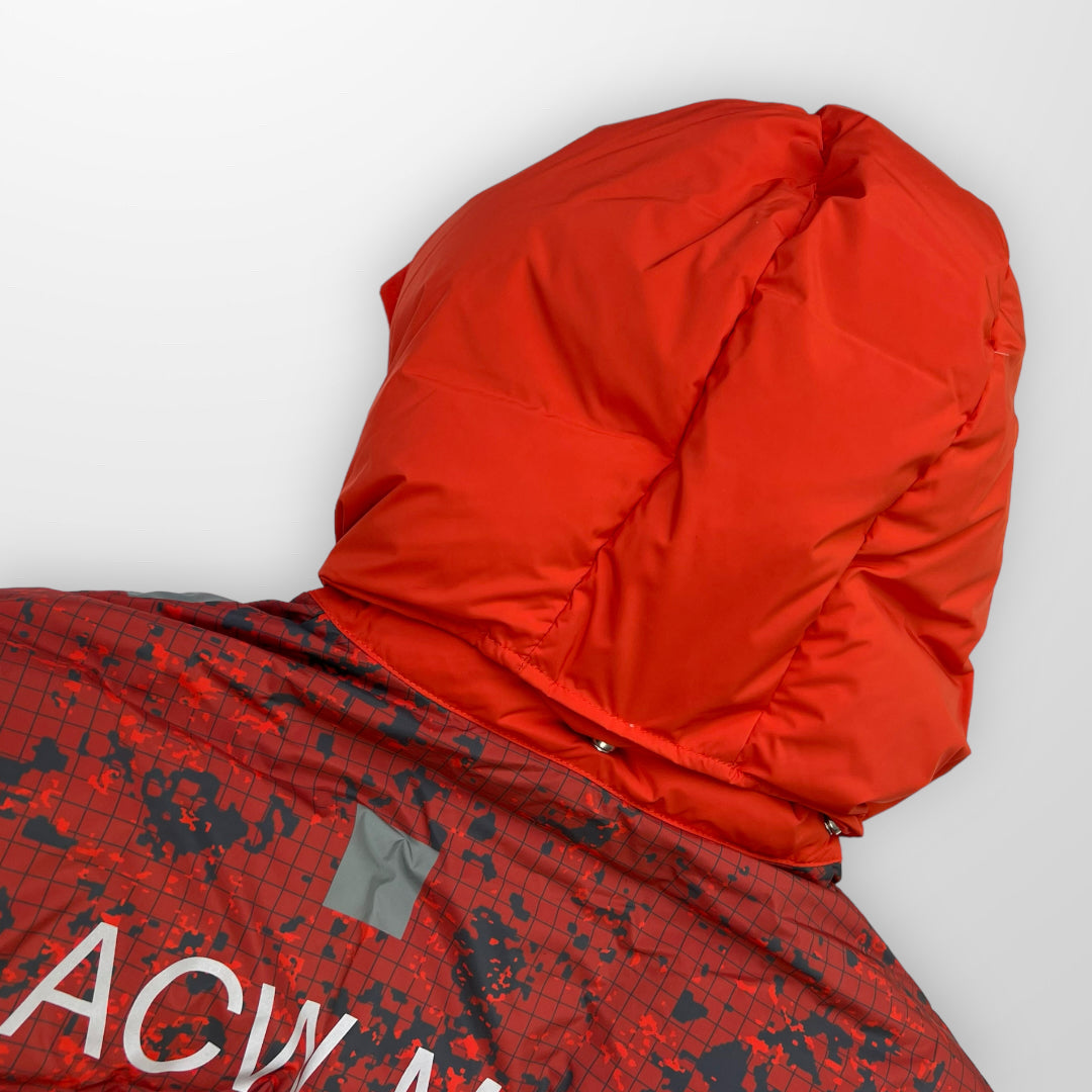 ACW A COLD WALL Panelled Puffer Jacket In Rust