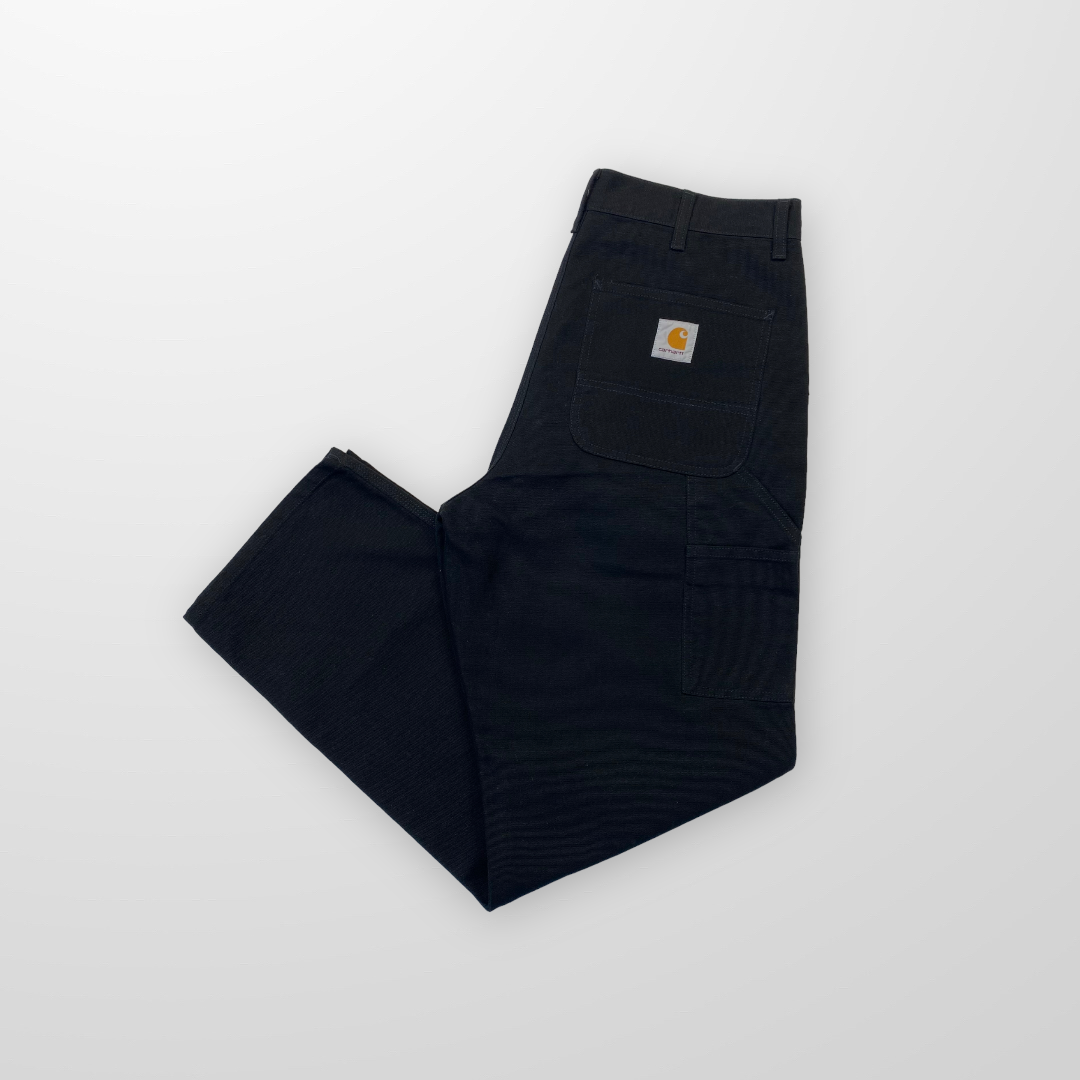 Carhartt WIP Single Knee Wide Leg Pant In Black